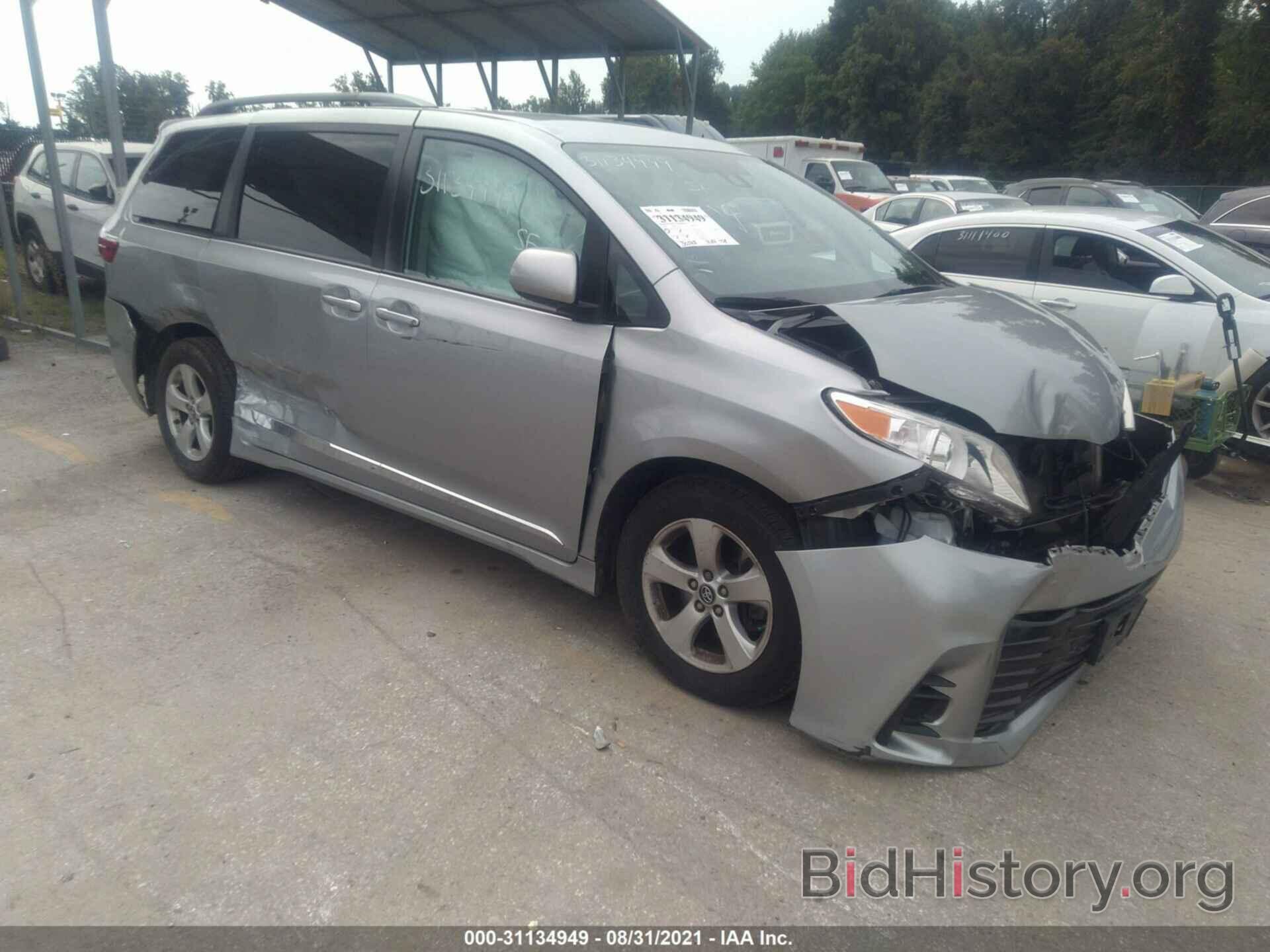 Photo 5TDKZ3DC4KS990347 - TOYOTA SIENNA 2019