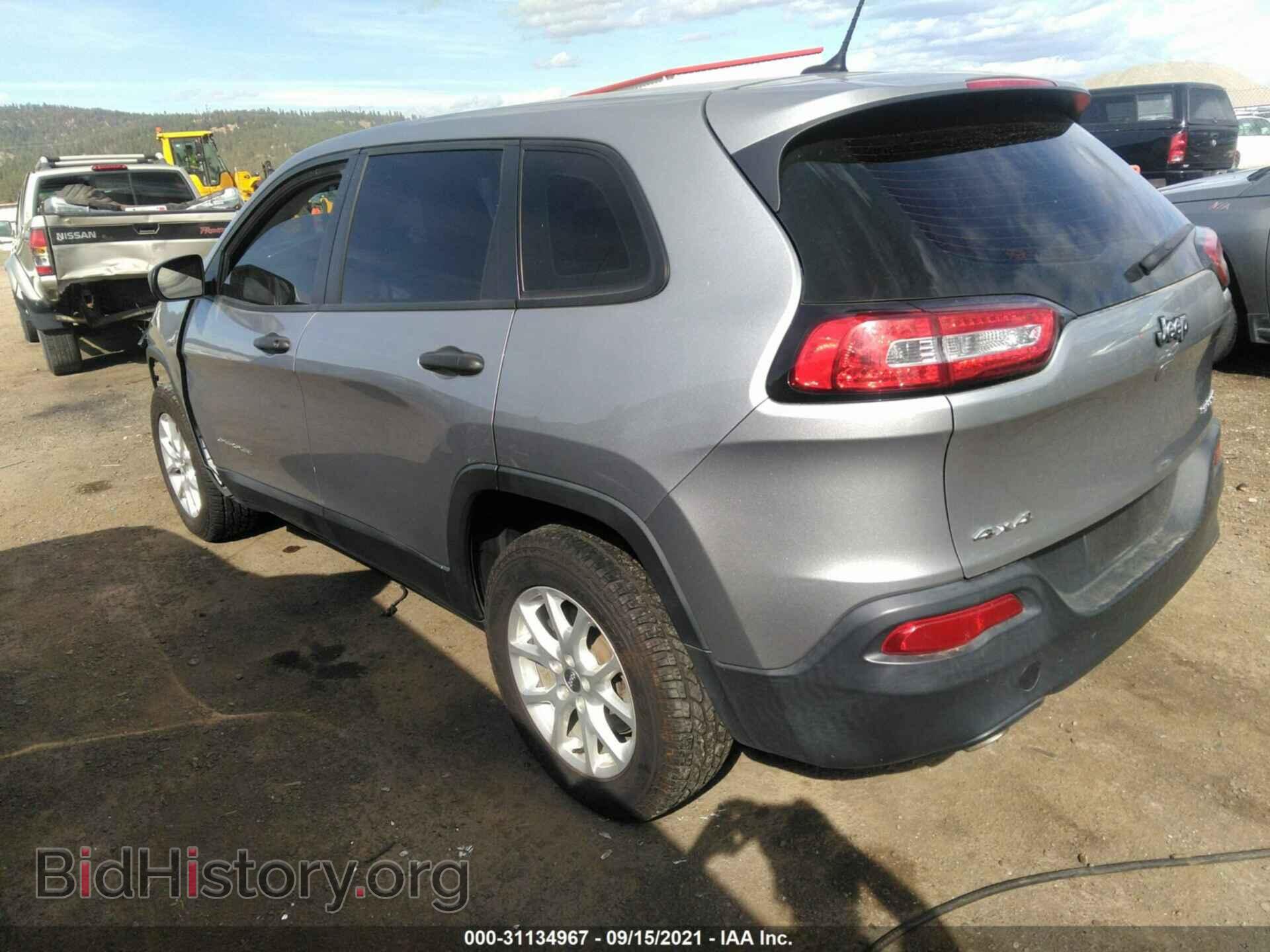 2014 JEEP CHEROKEE - VIN: 1C4PJMAB1EW296654 - Фото 3