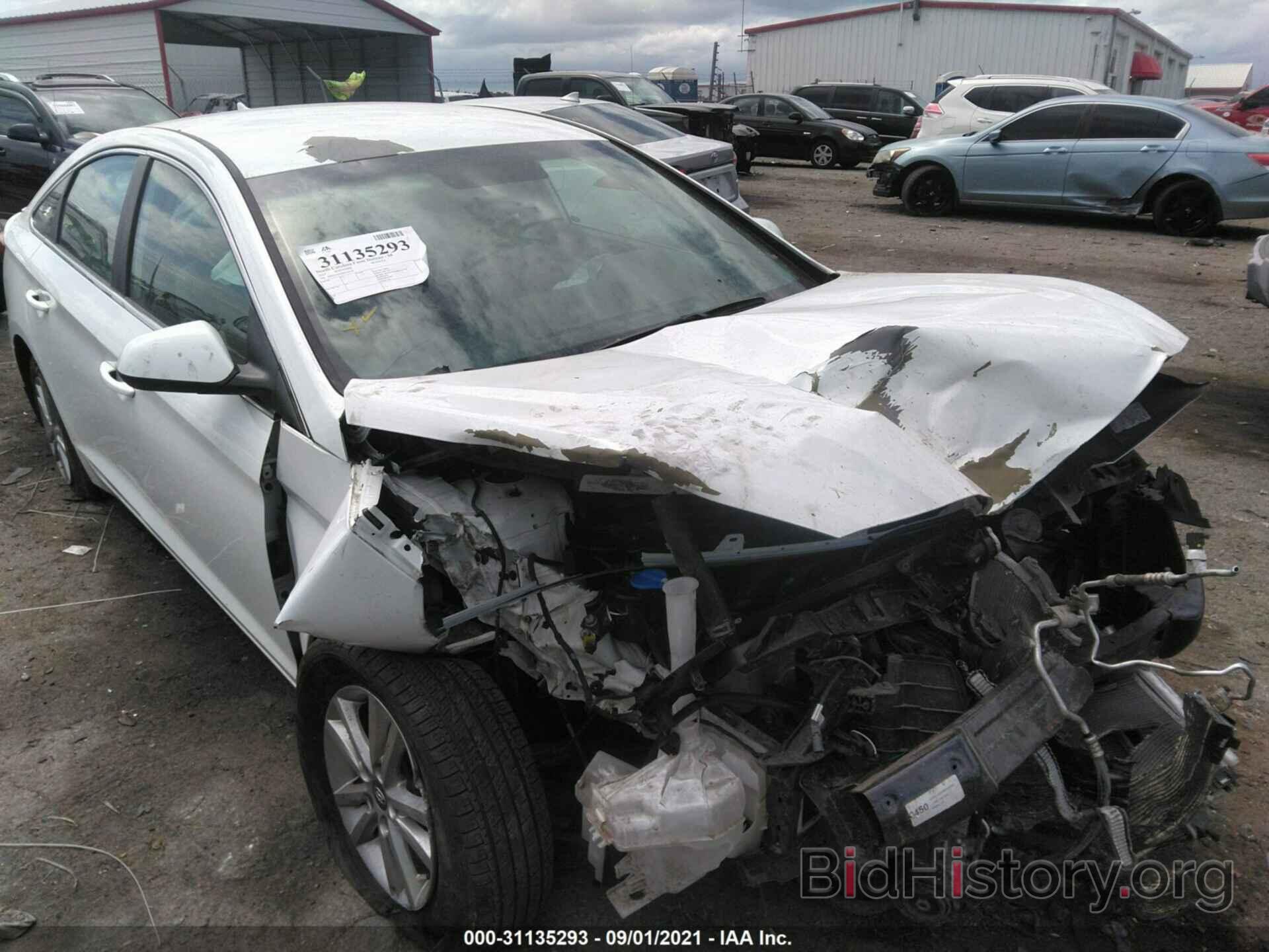 Photo 5NPE24AFXHH528136 - HYUNDAI SONATA 2017