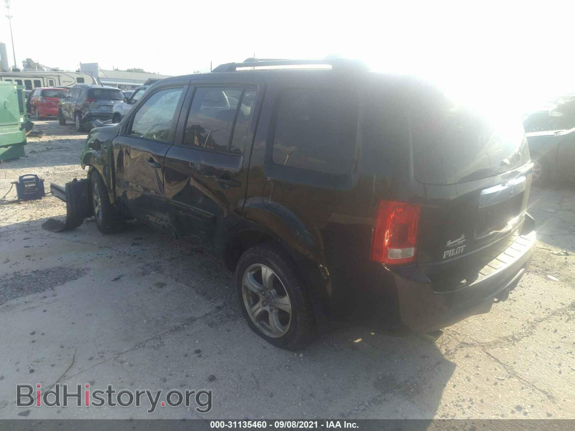 2013 HONDA PILOT - VIN: 5FNYF4H46DB031986 - Фото 3
