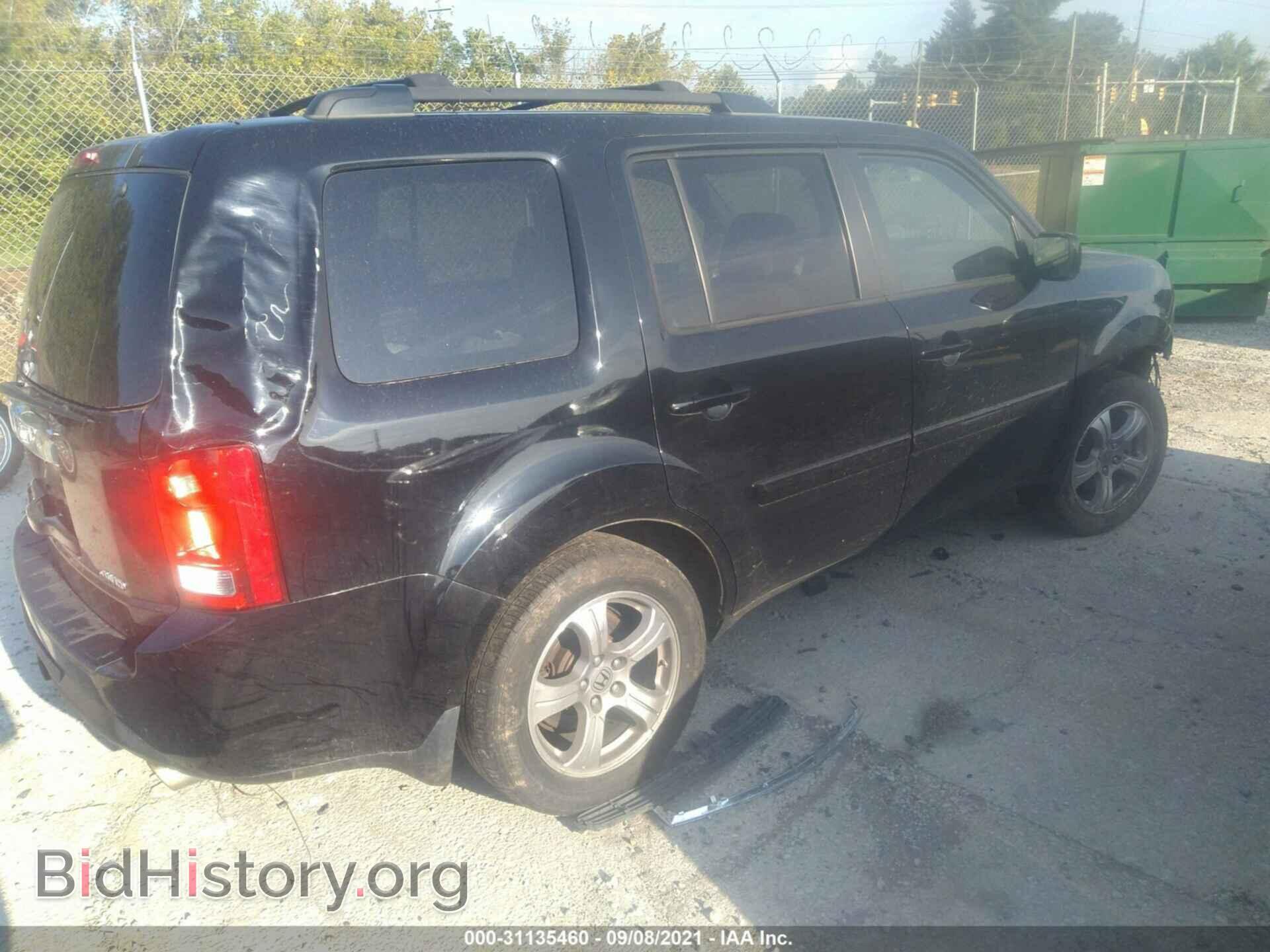 2013 HONDA PILOT - VIN: 5FNYF4H46DB031986 - Фото 4