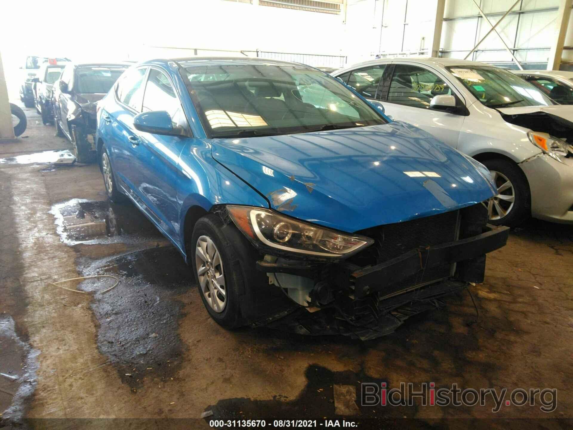 Photo 000D74LF2HU097190 - HYUNDAI ELANTRA 2017