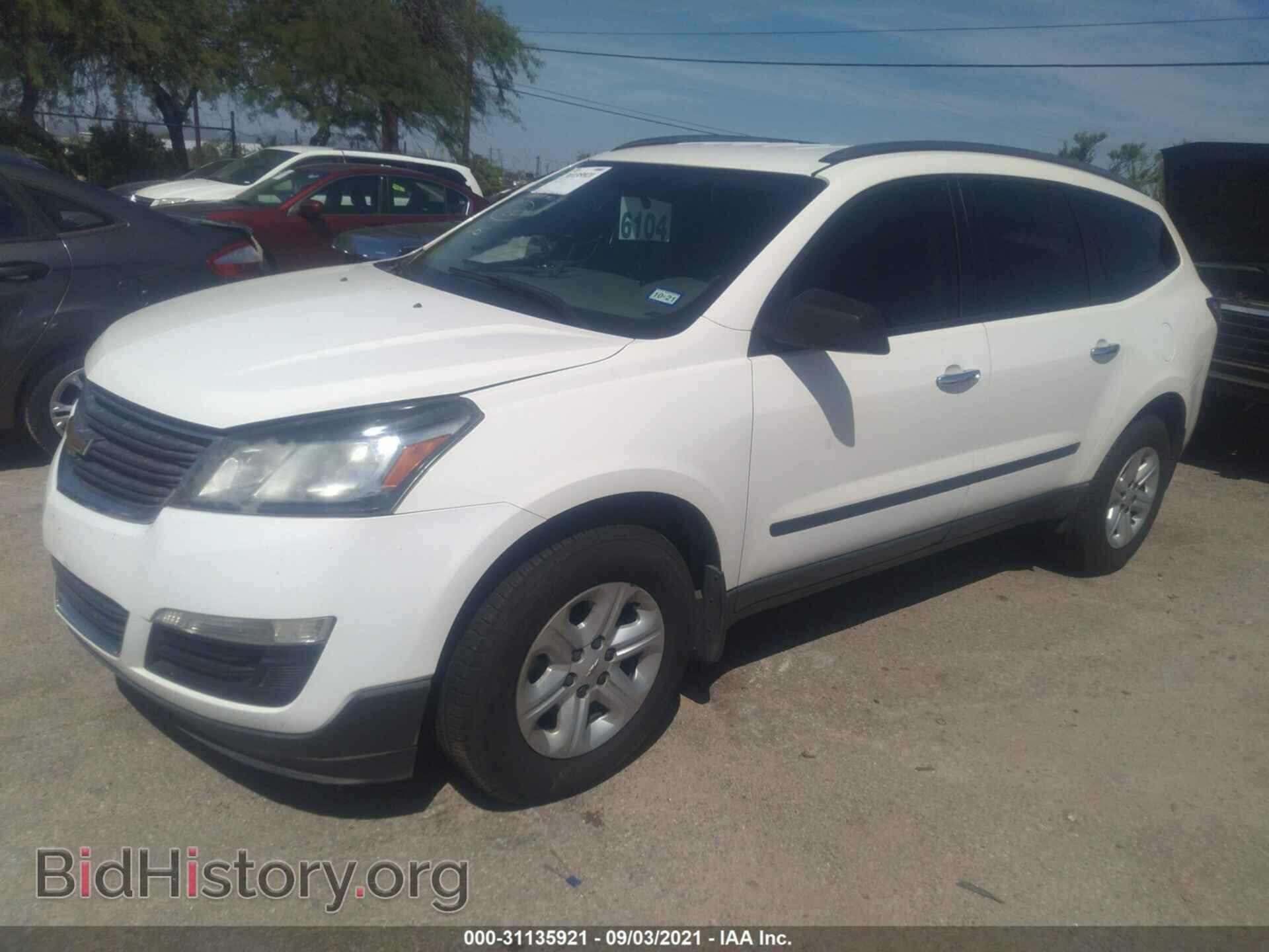 2014 CHEVROLET TRAVERSE - VIN: 1GNKRFED7EJ323631 - Фото 2