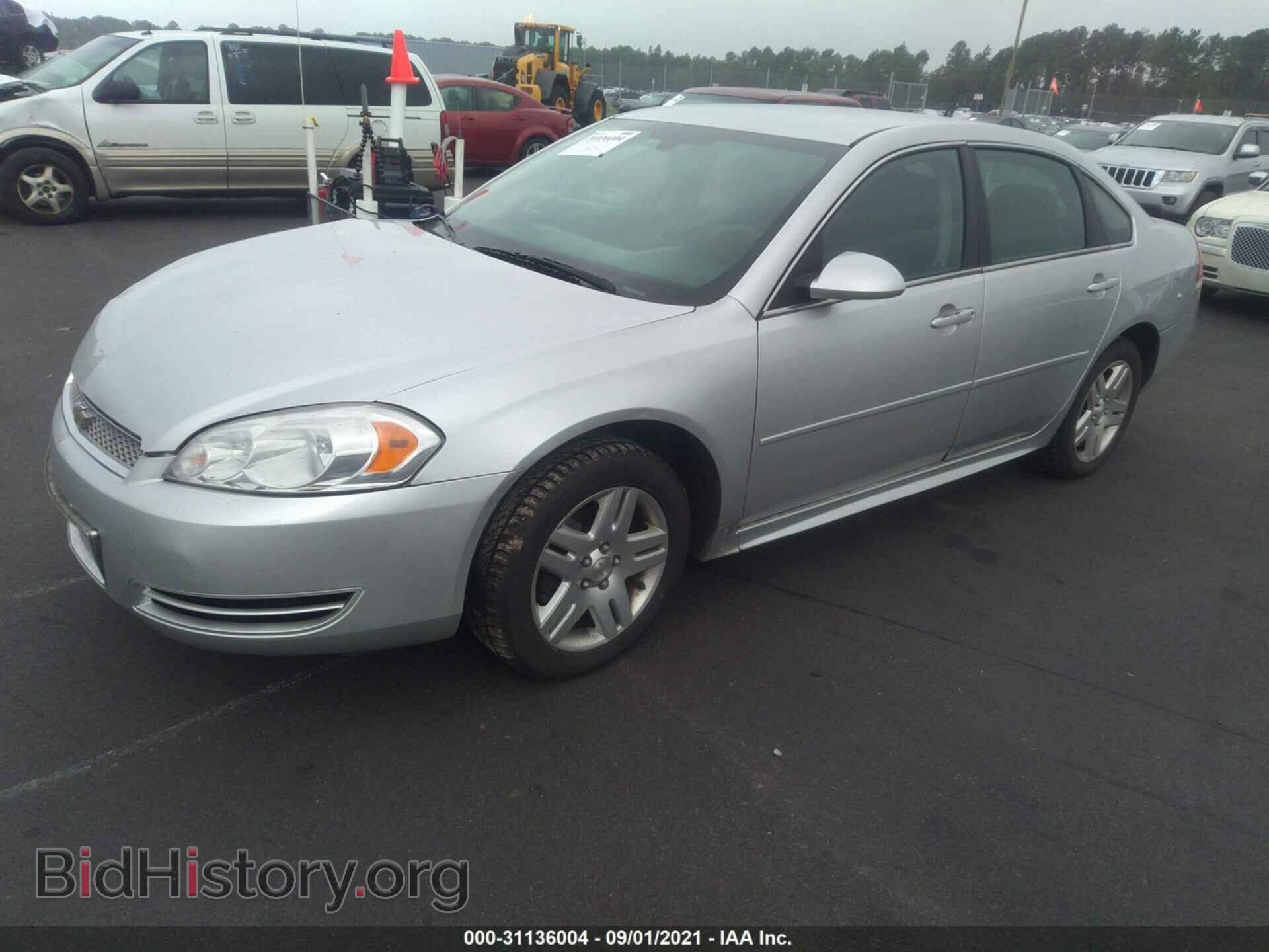 2012 CHEVROLET IMPALA - VIN: 2G1WG5E36C1268560 - Фото 2