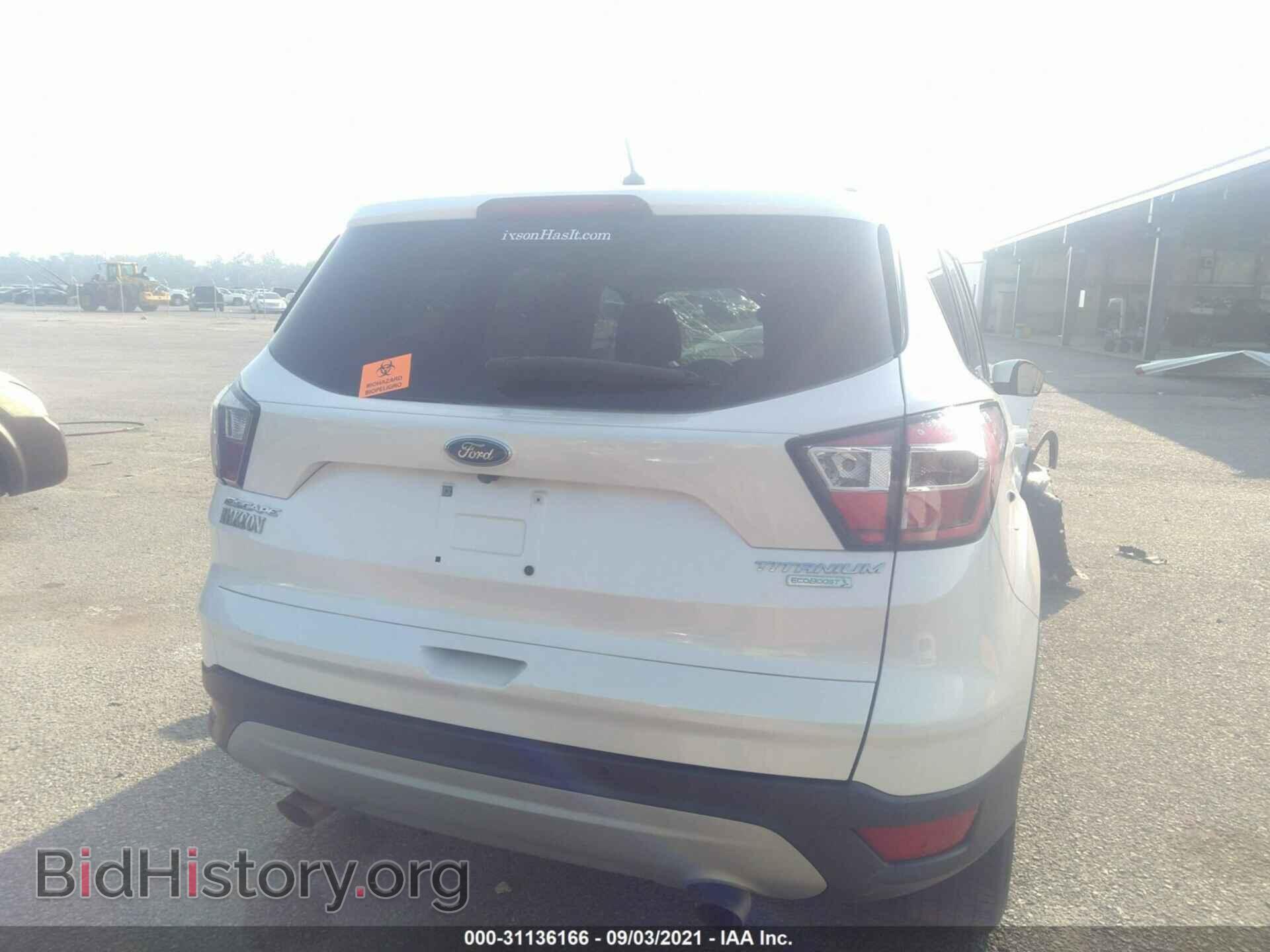 2017 FORD ESCAPE - VIN: 1FMCU0J98HUB64921 - Фото 8