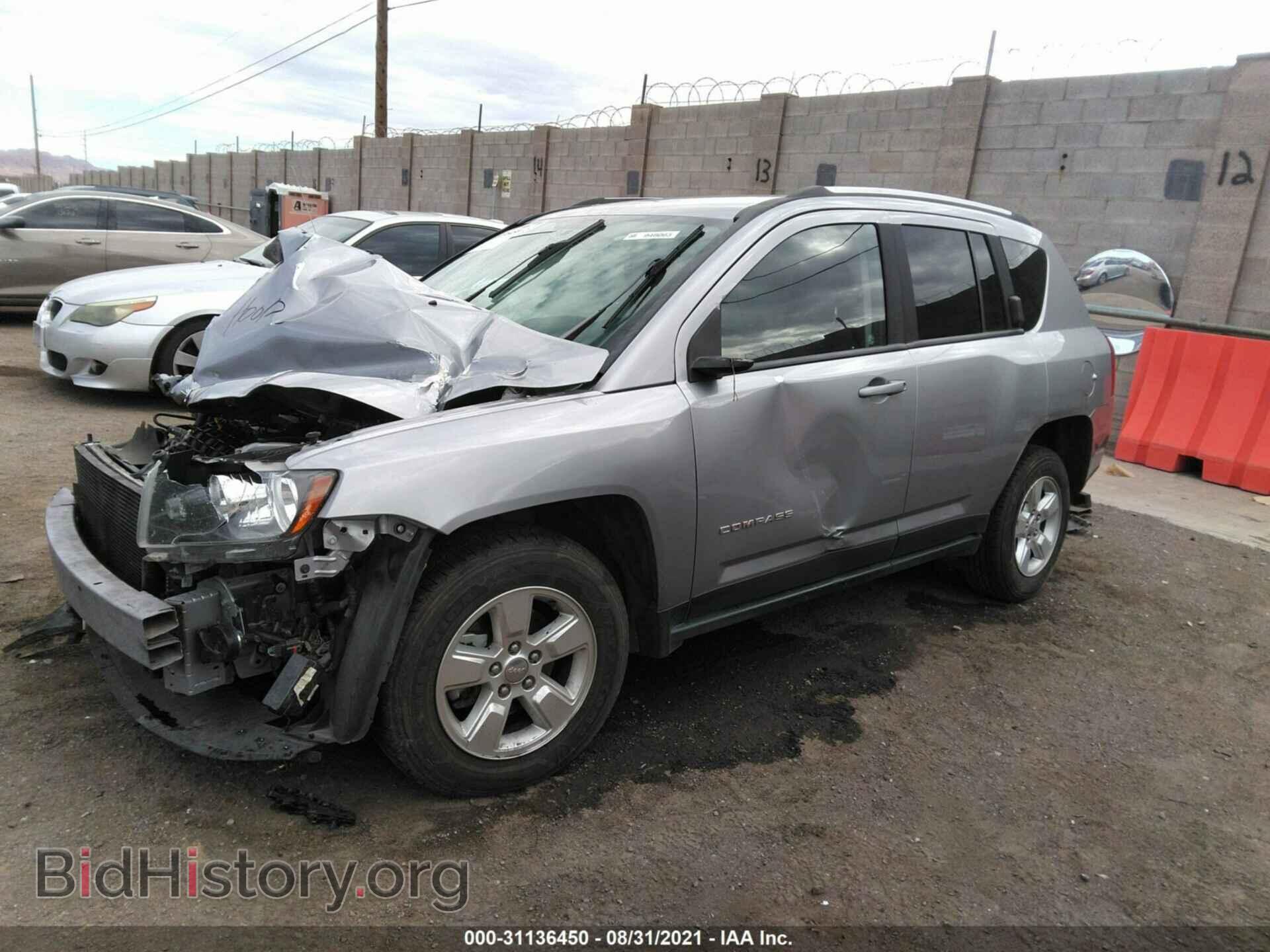 2015 JEEP COMPASS - VIN: 1C4NJCBA4FD396929 - Фото 2