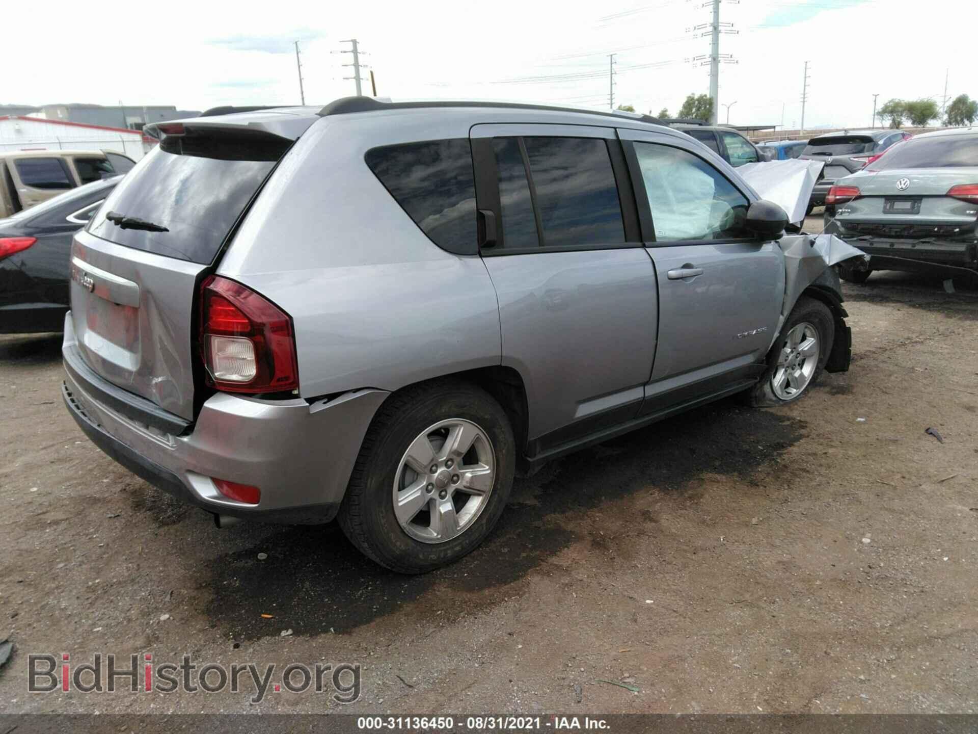 2015 JEEP COMPASS - VIN: 1C4NJCBA4FD396929 - Фото 4