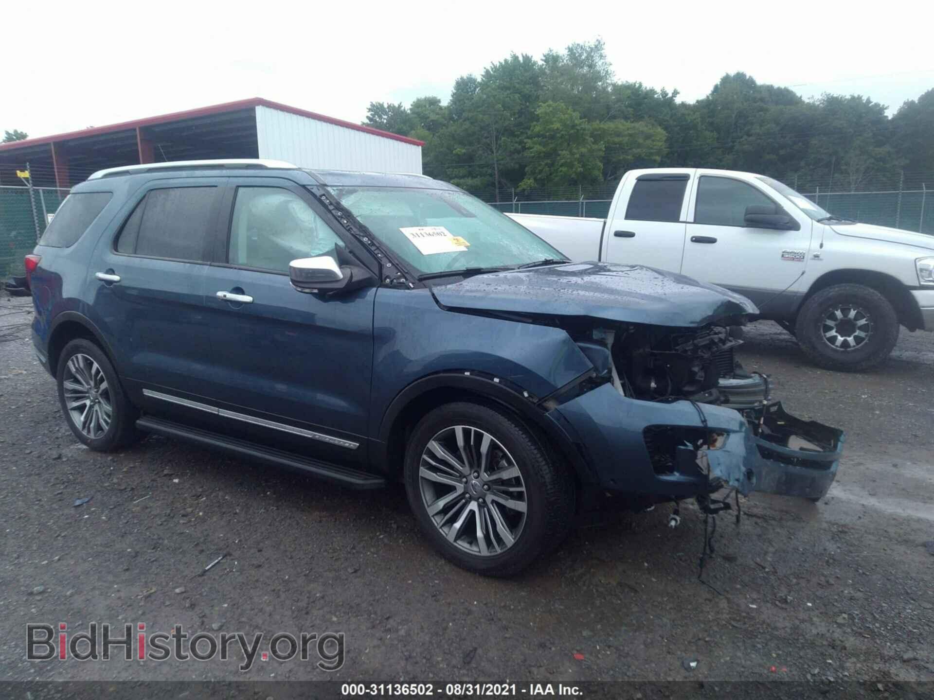 Фотография 1FM5K8HT3JGB28928 - FORD EXPLORER 2018