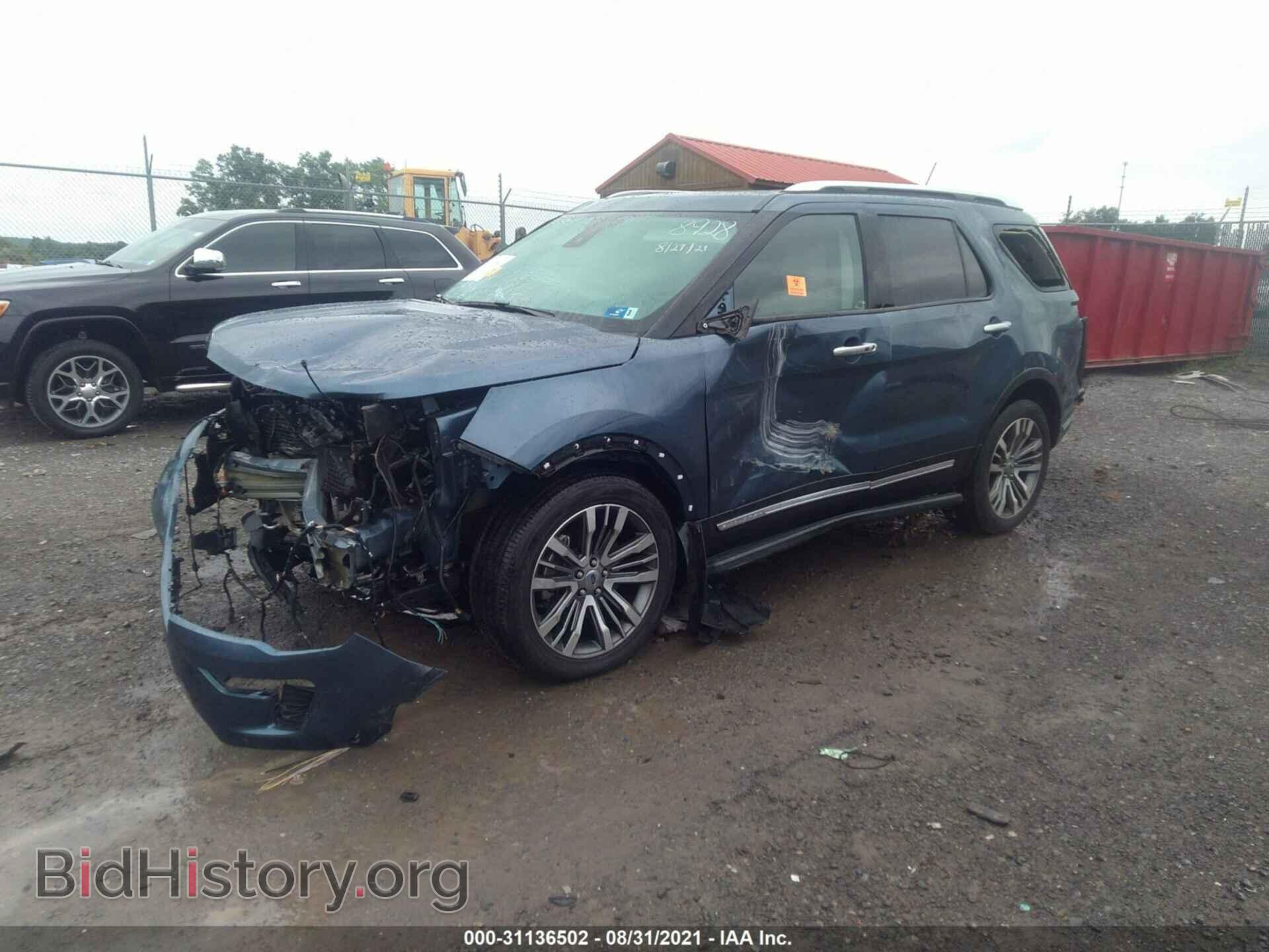2018 FORD EXPLORER - VIN: 1FM5K8HT3JGB28928 - Фото 2