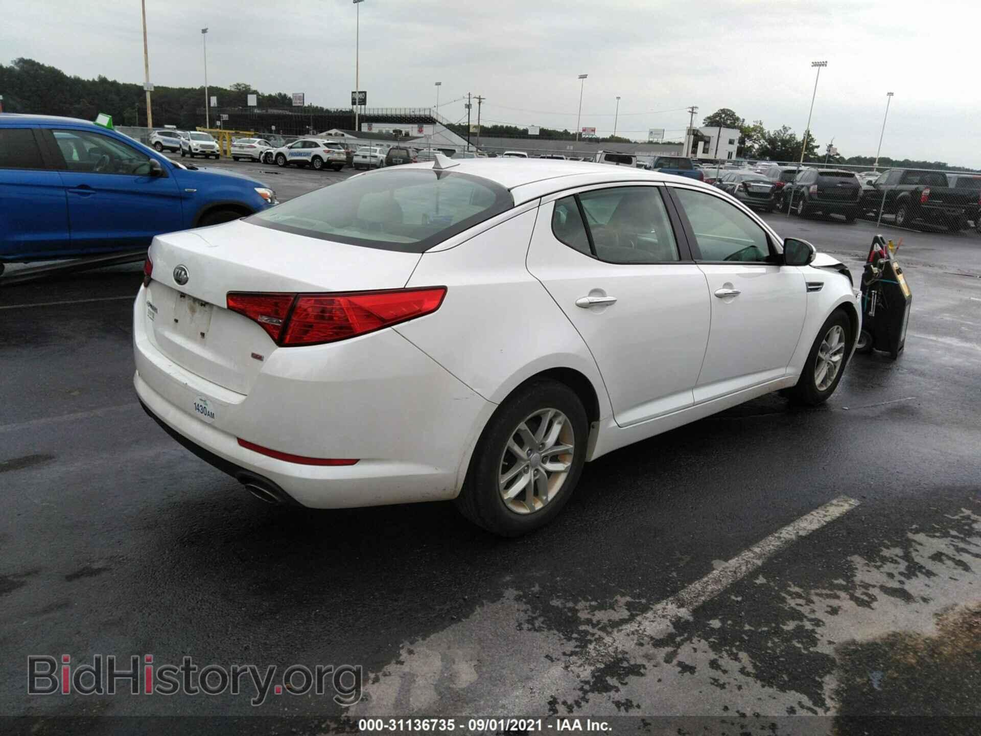 2013 KIA OPTIMA - VIN: KNAGM4A72D5375318 - Фото 4
