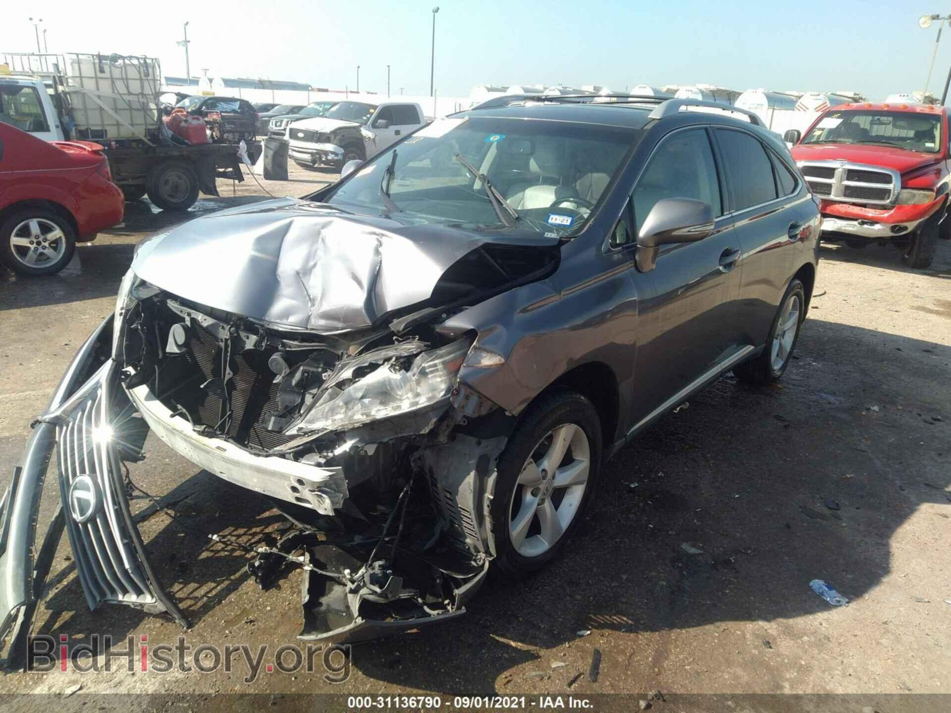 2013 LEXUS RX 350 - VIN: 2T2BK1BA3DC170231 - Фото 2