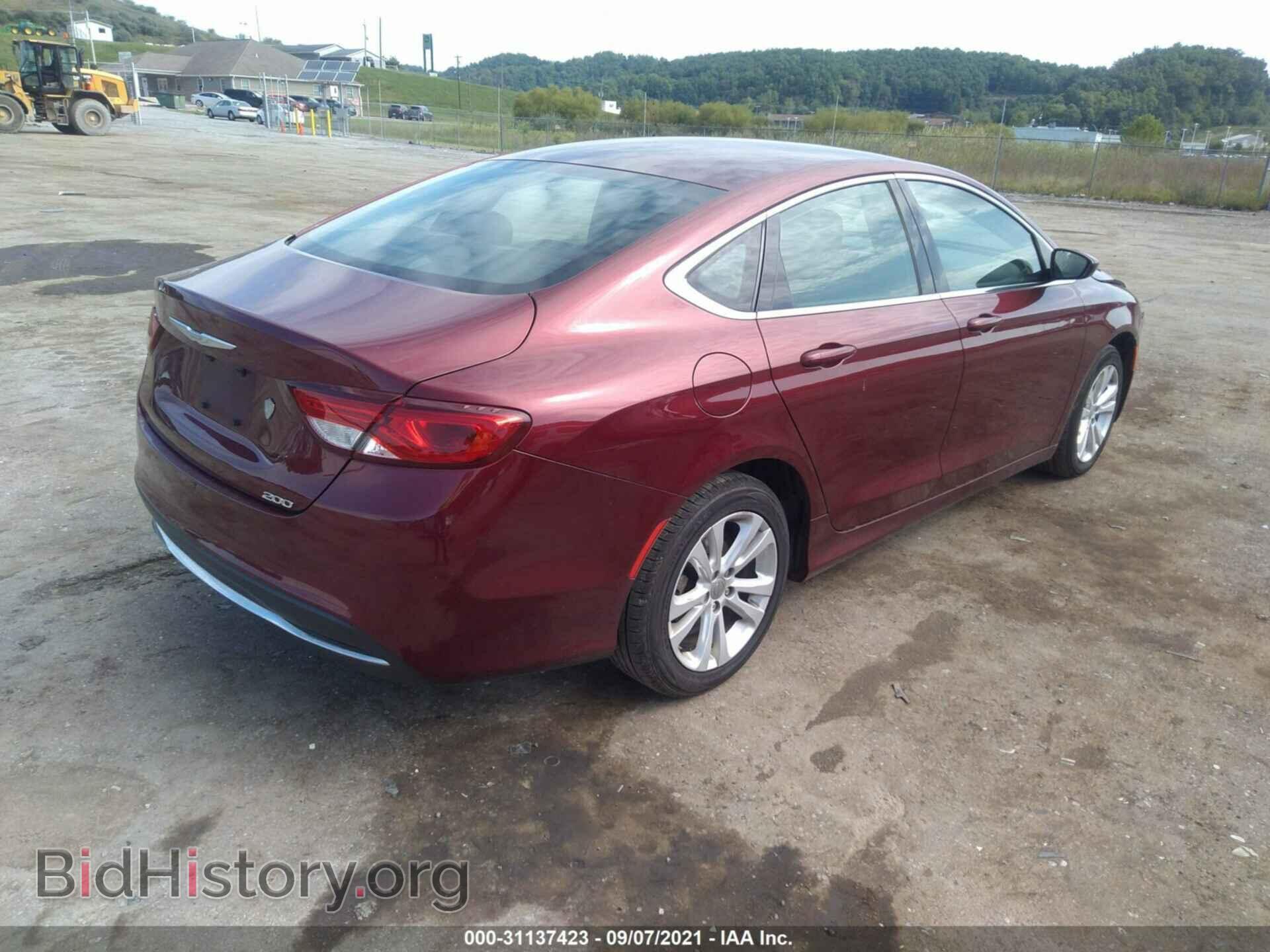 2015 CHRYSLER 200 - VIN: 1C3CCCABXFN520891 - Фото 4
