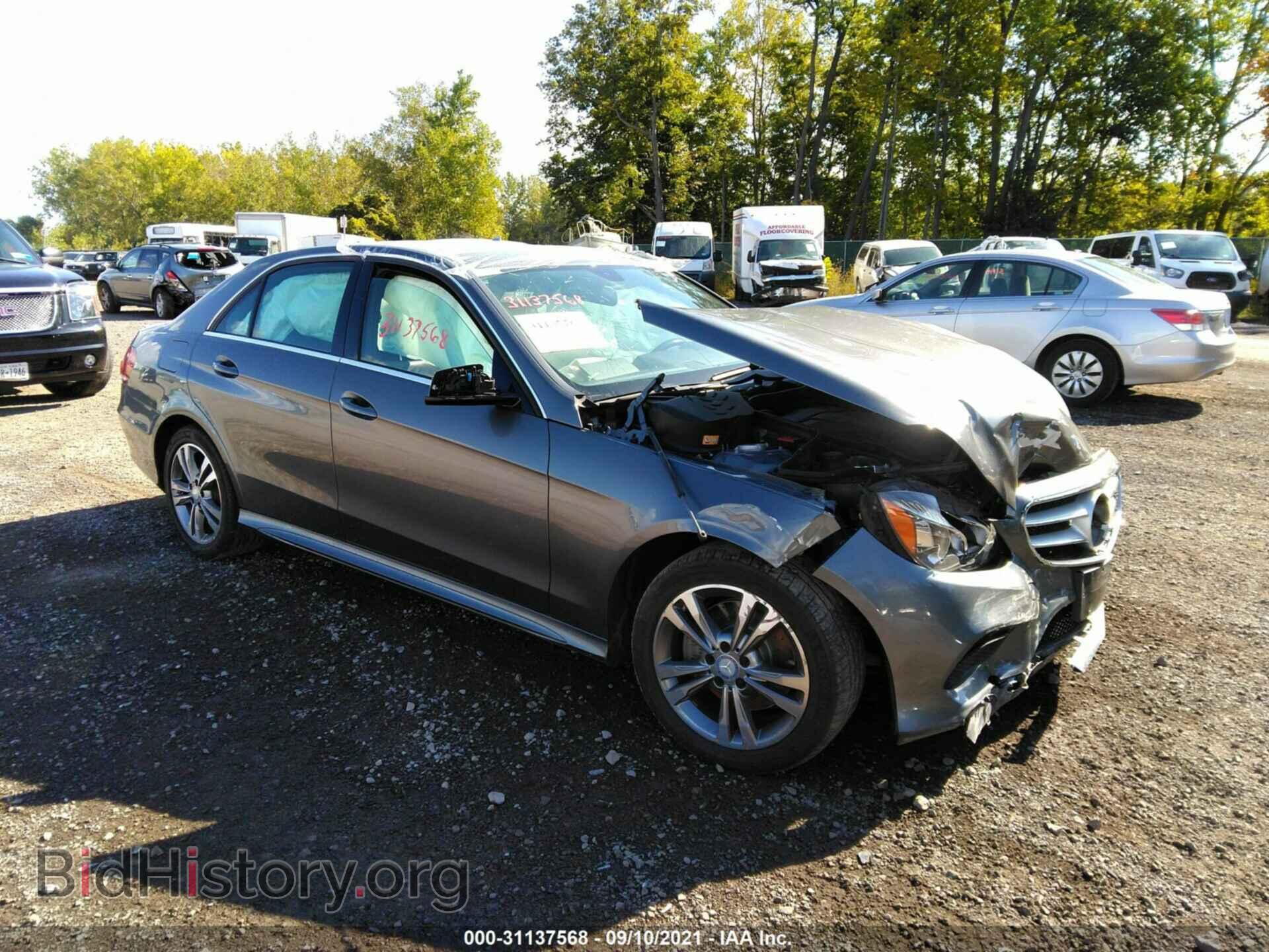 Photo WDDHF8JB6GB245065 - MERCEDES-BENZ E-CLASS 2016