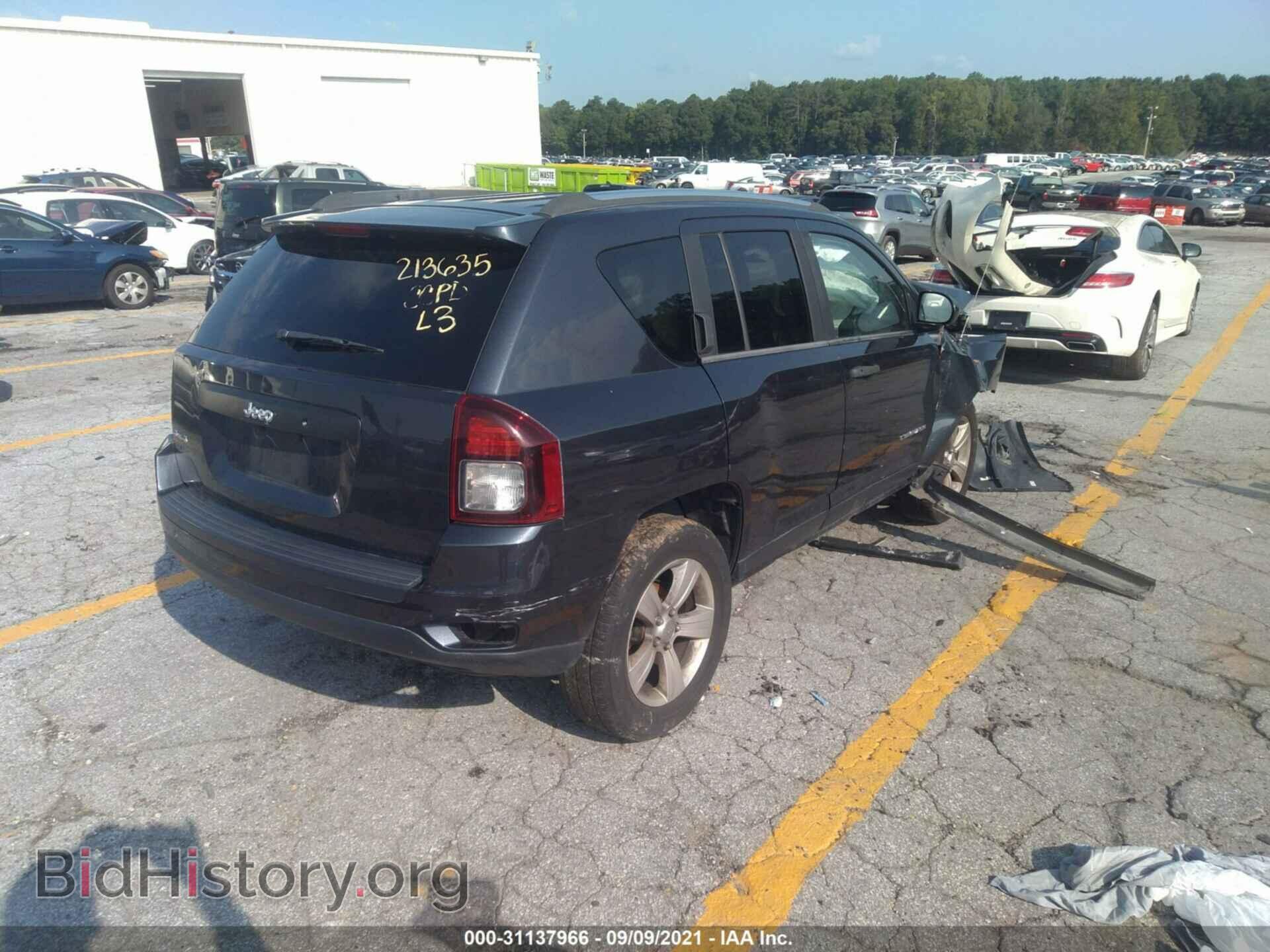 2014 JEEP COMPASS - VIN: 1C4NJDBBXED665349 - Фото 4