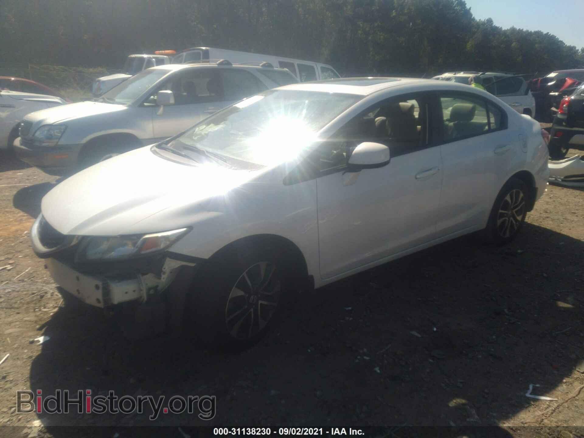 2013 HONDA CIVIC SDN - VIN: 19XFB2F90DE062856 - Фото 2
