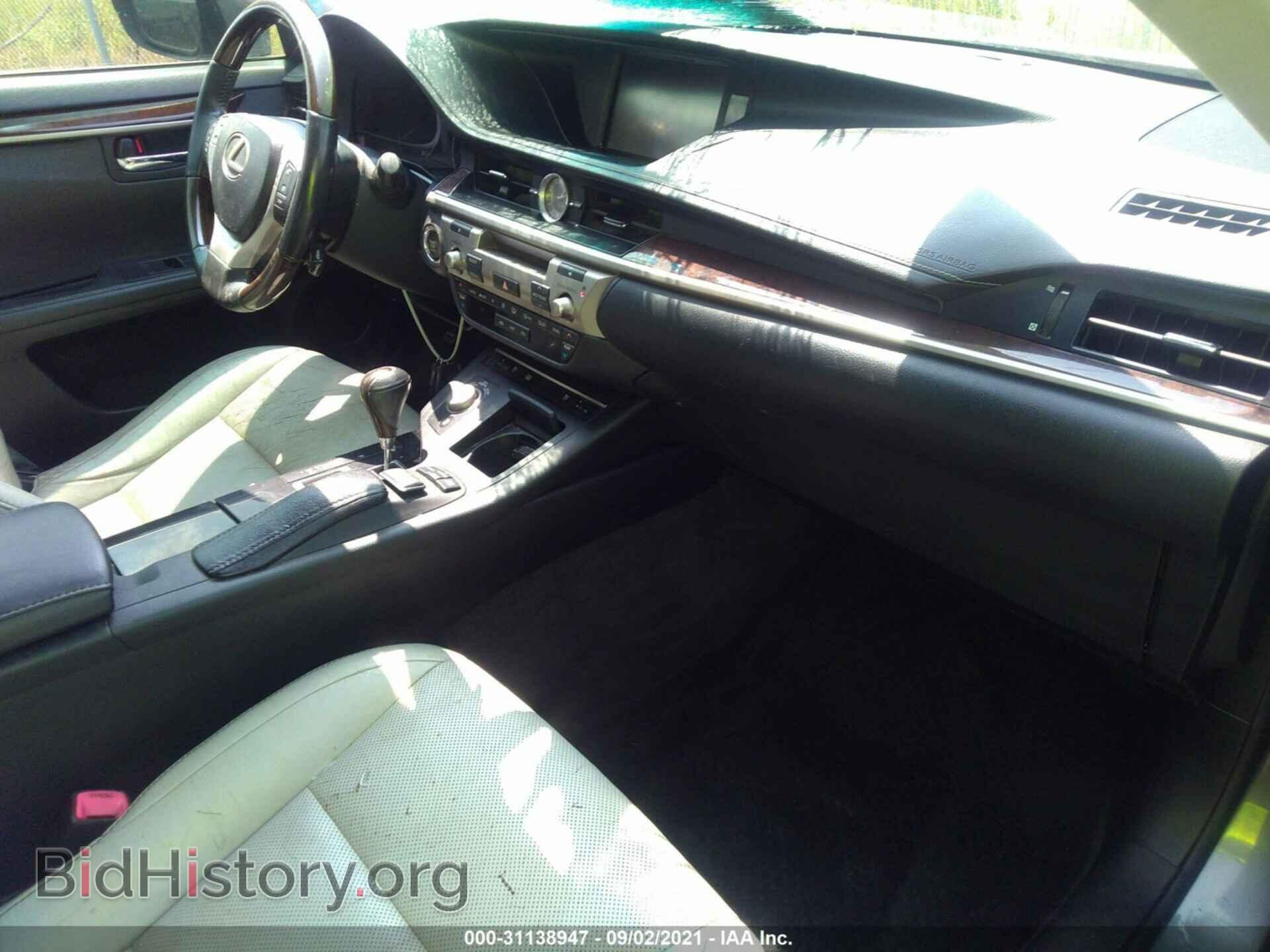 2013 LEXUS ES 350 - VIN: JTHBK1GG3D2057149 - Фото 5