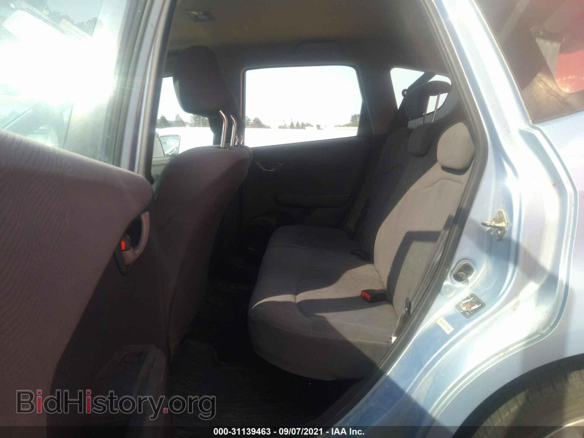 2009 HONDA FIT - VIN: JHMGE87249C006741 - Фото 8