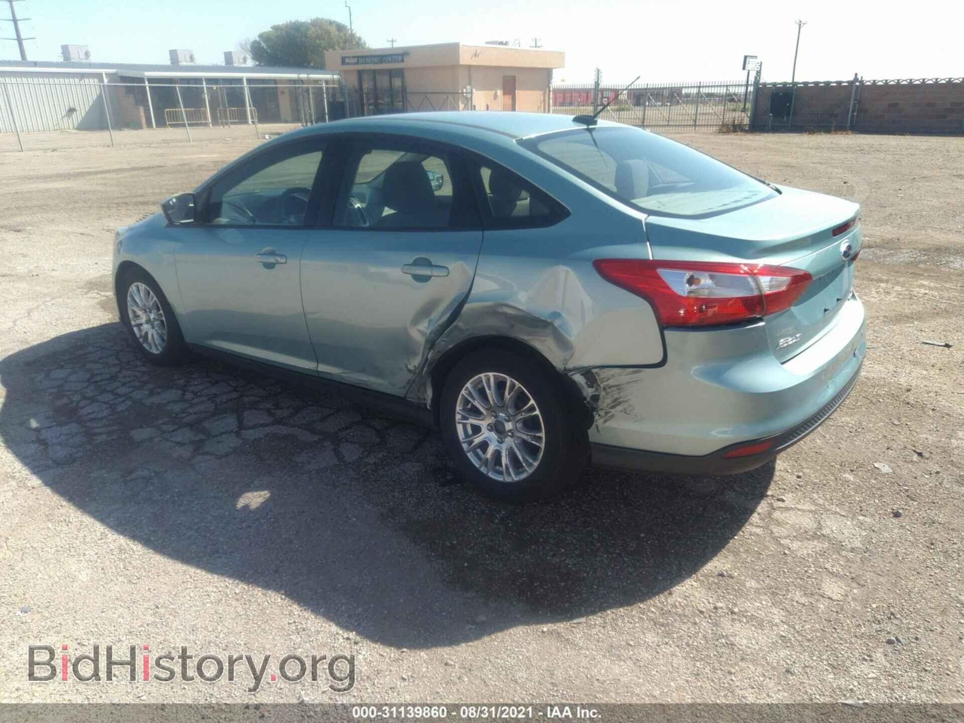 2012 FORD FOCUS - VIN: 1FAHP3F29CL437075 - Photo 3