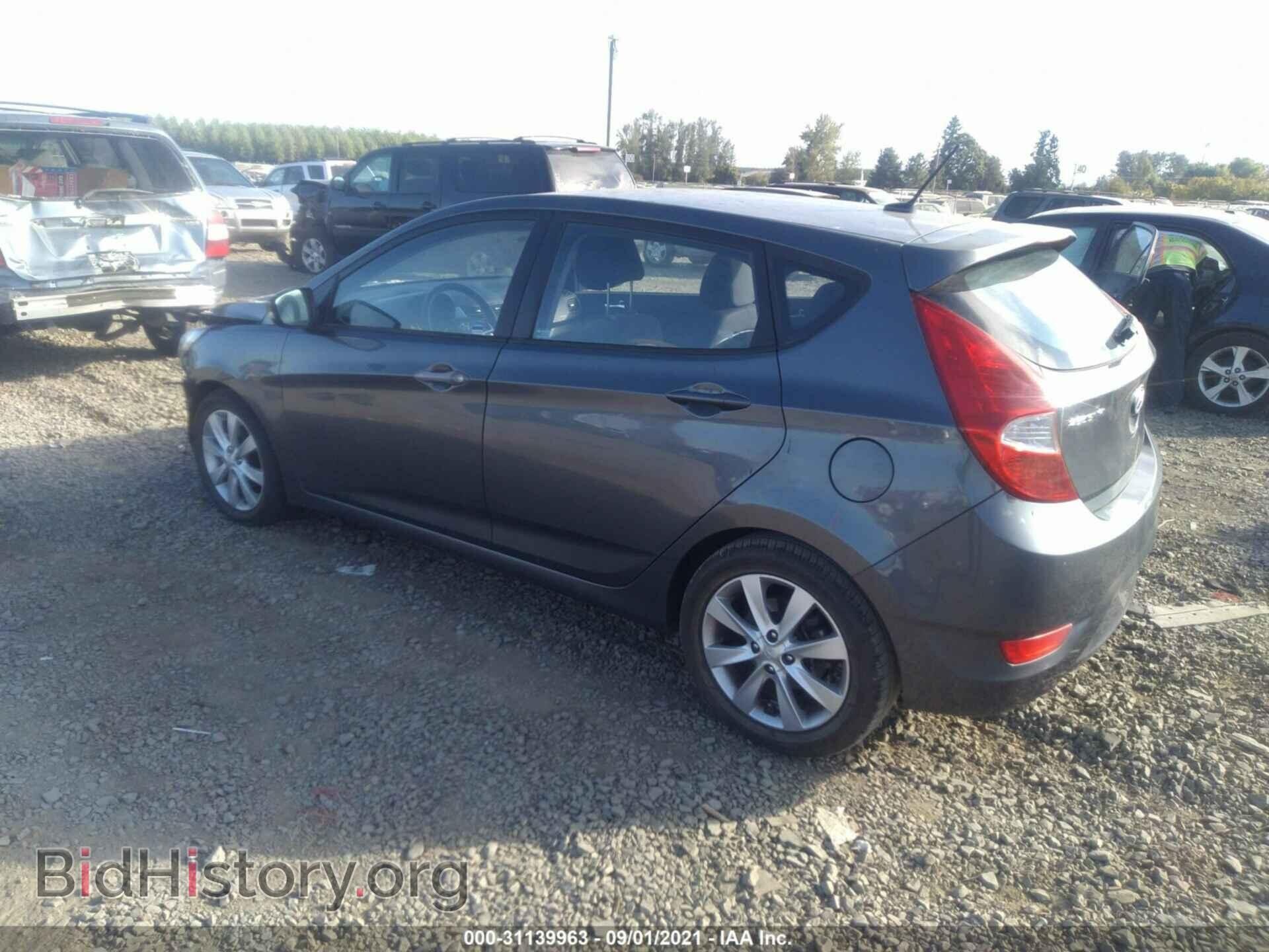 2013 HYUNDAI ACCENT - VIN: KMHCU5AE2DU074085 - Фото 3
