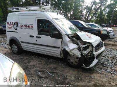 2012 Ford TRANSIT CONNECT XLT, белый — VIN NM0LS7BNXCT115651, IAAI