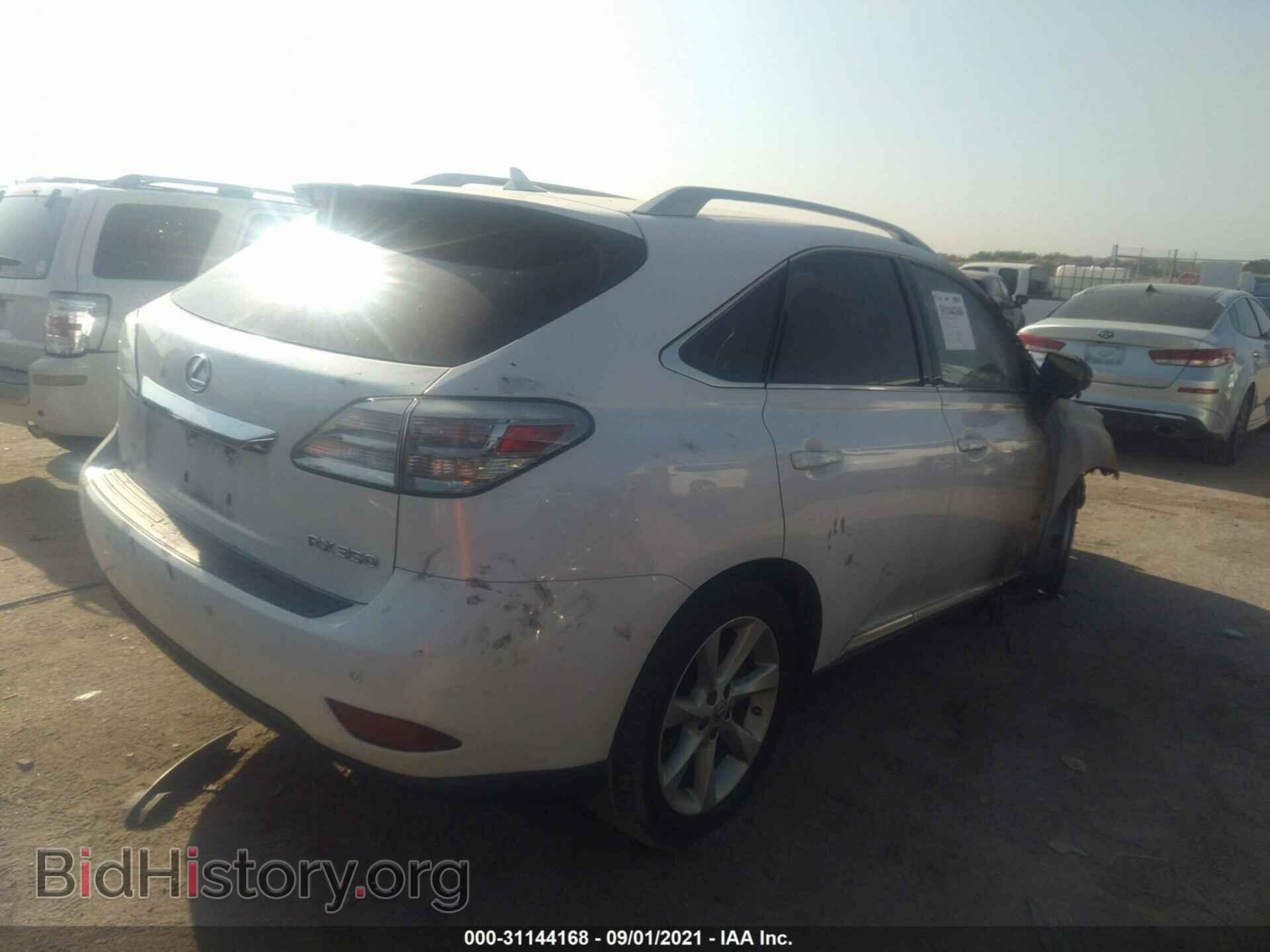 2011 LEXUS RX 350 - VIN: 2T2ZK1BA0BC058689 - Фото 4