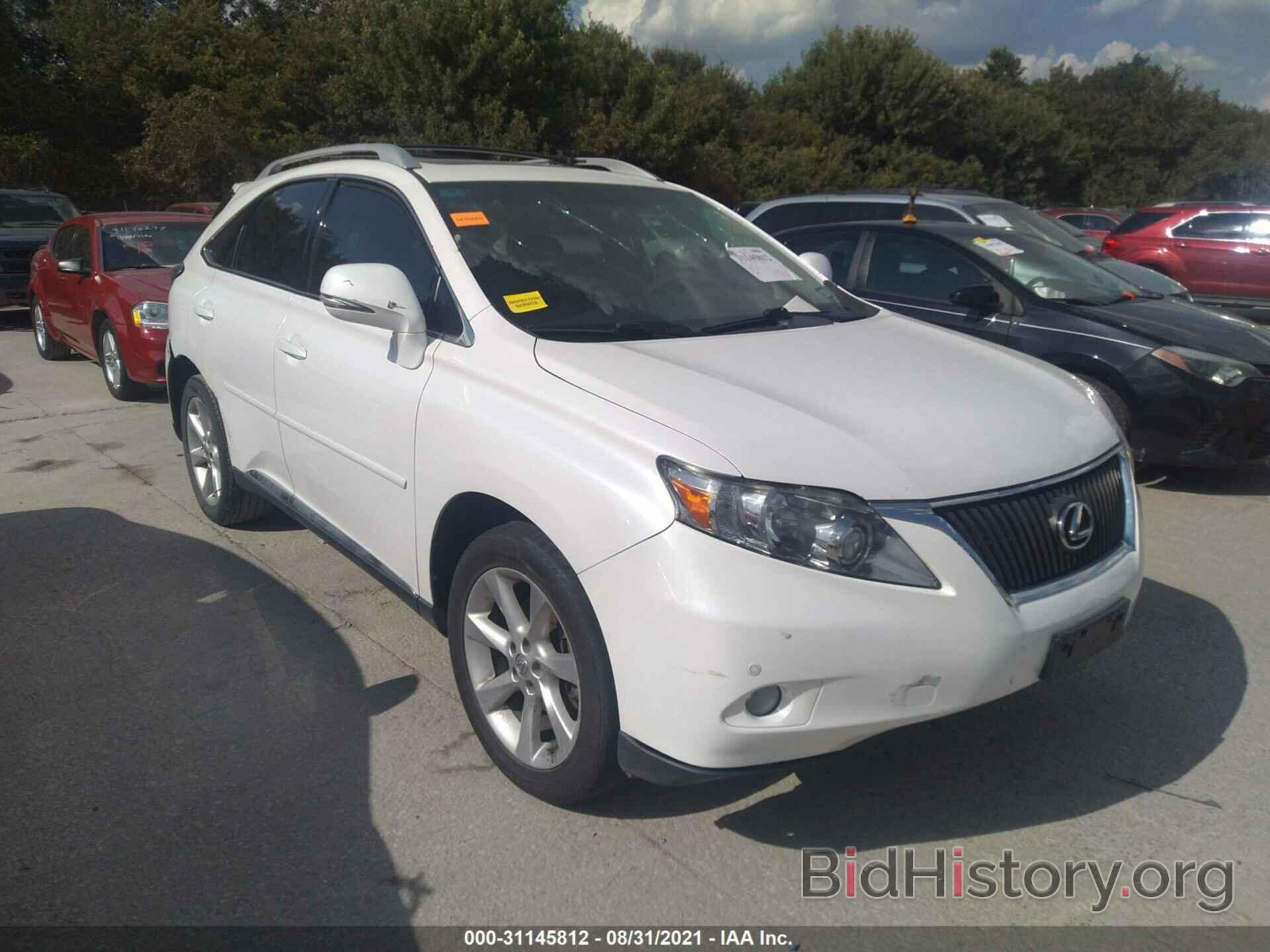 Photo 2T2ZK1BA0AC035640 - LEXUS RX 350 2010