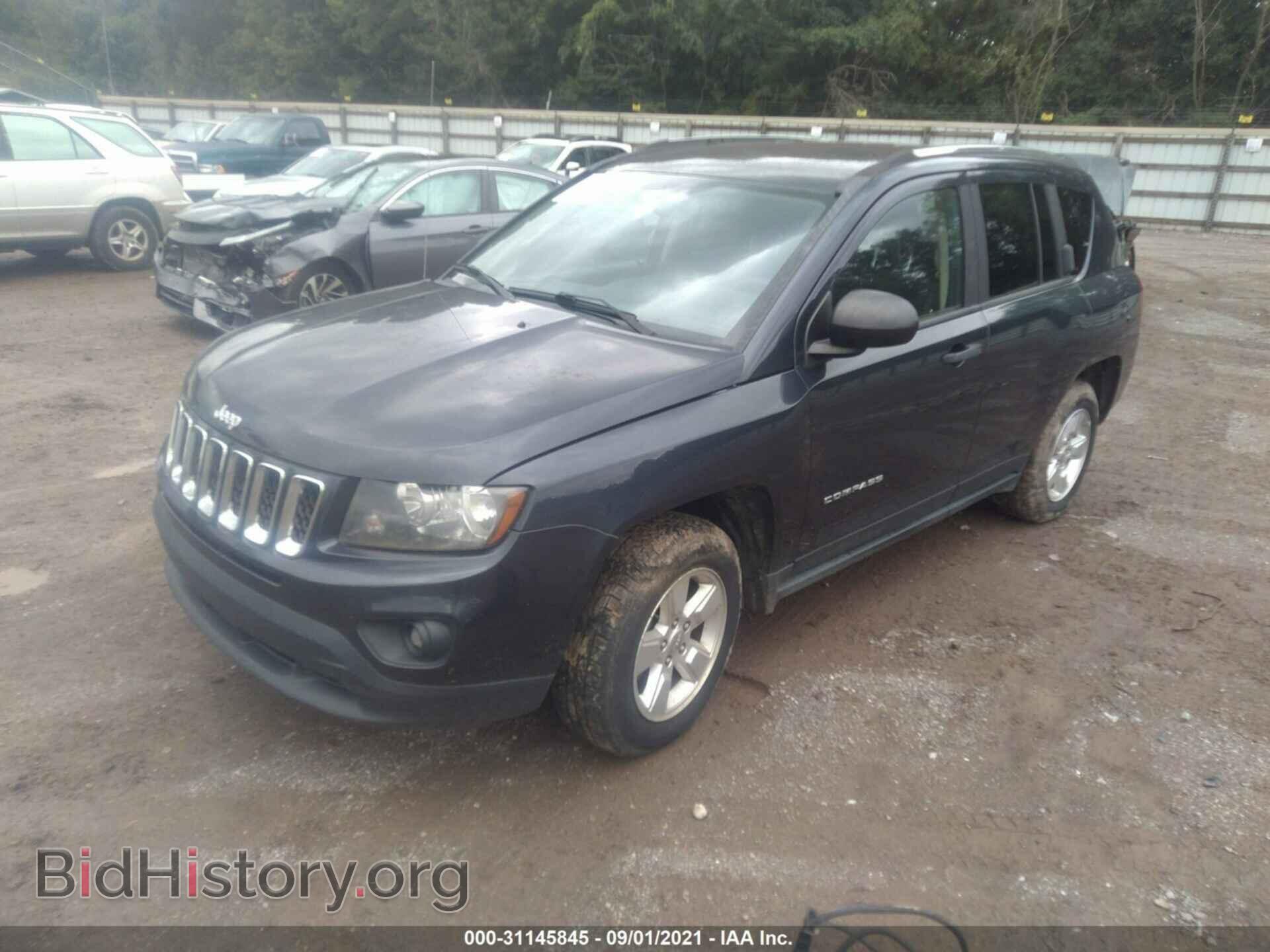 2014 JEEP COMPASS - VIN: 1C4NJCBA8ED550332 - Фото 2