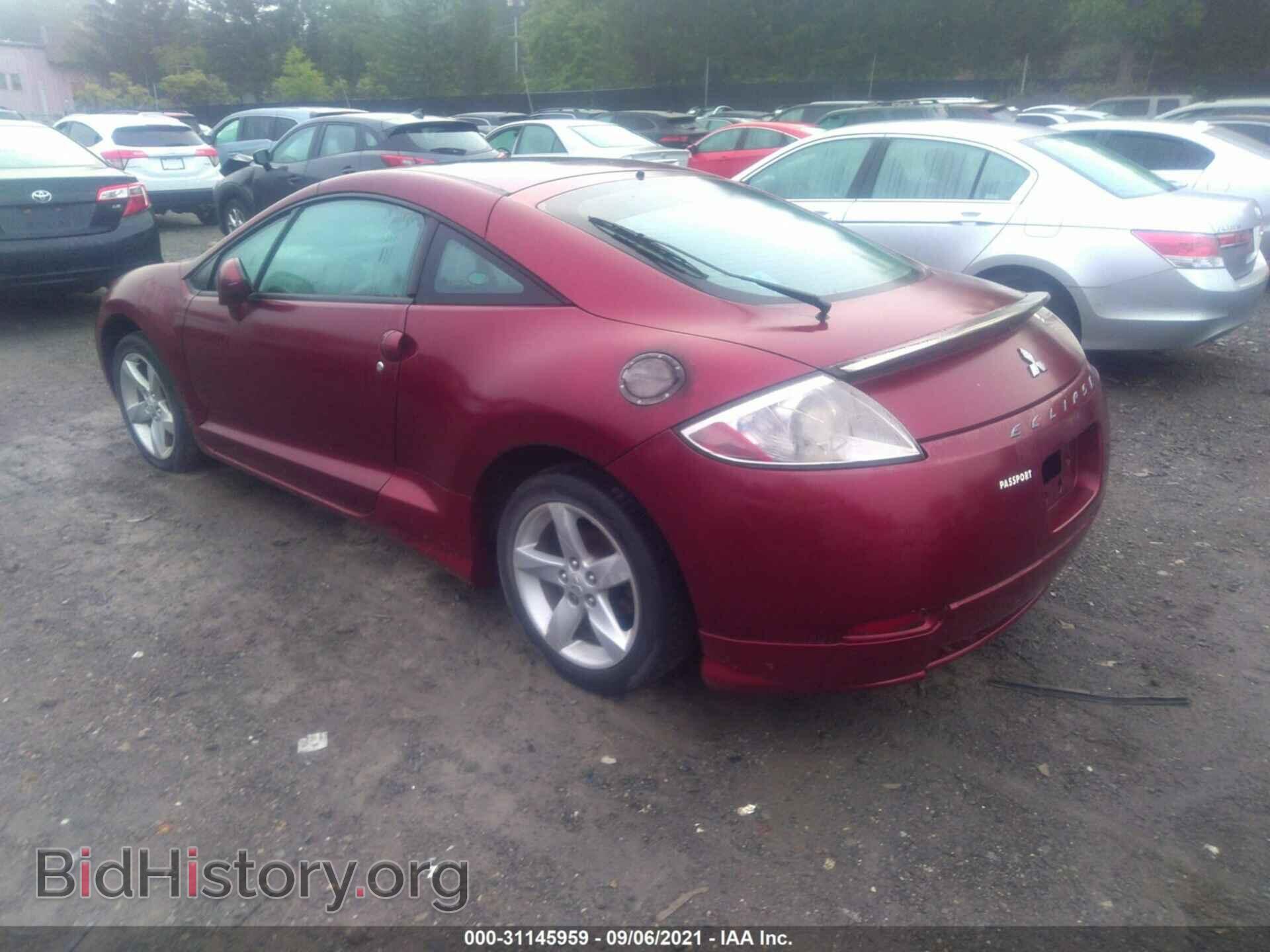 2007 MITSUBISHI ECLIPSE - VIN: 4A3AK24F87E025490 - Photo 3