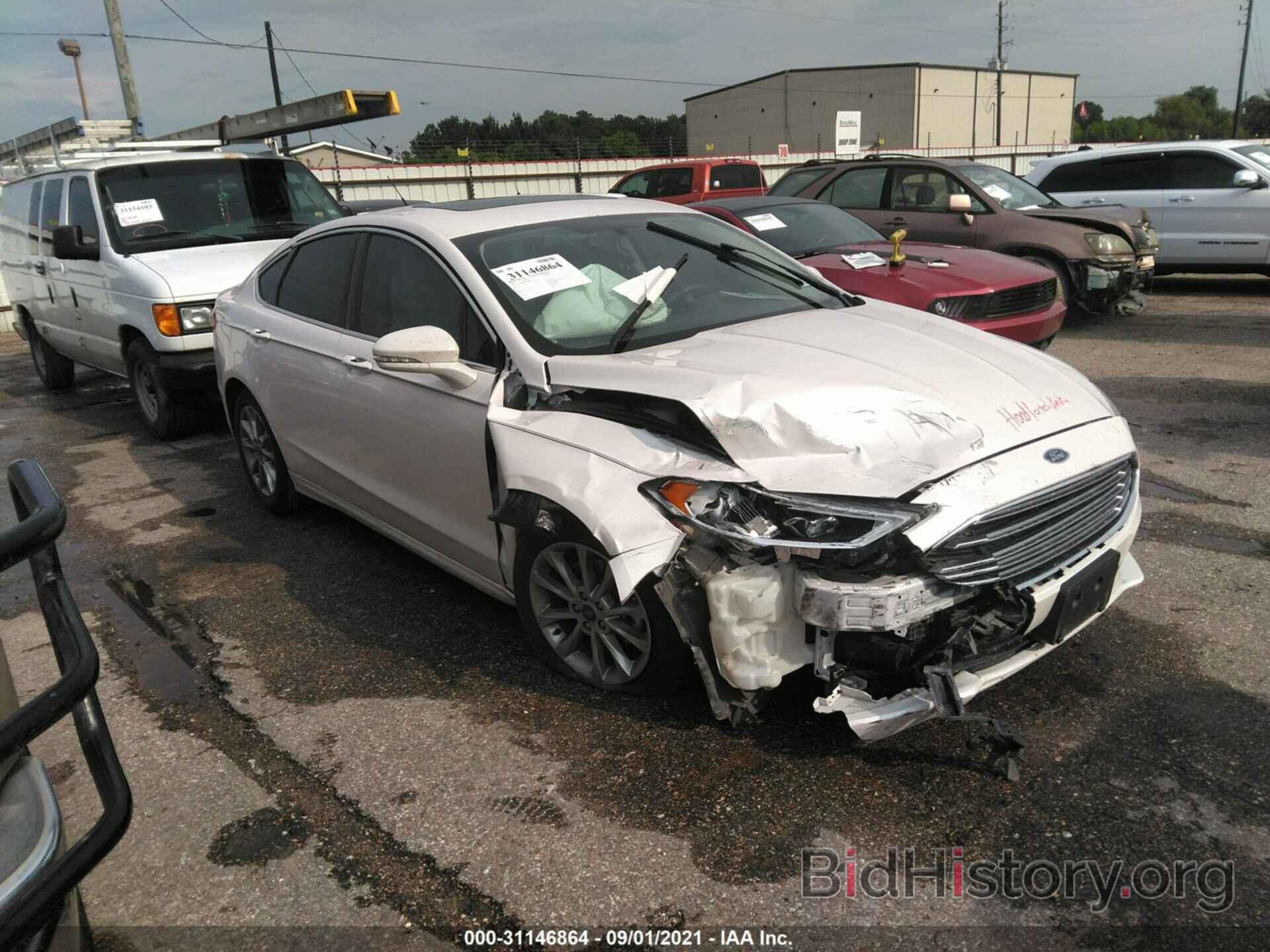 Photo 3FA6P0HD7HR349865 - FORD FUSION 2017