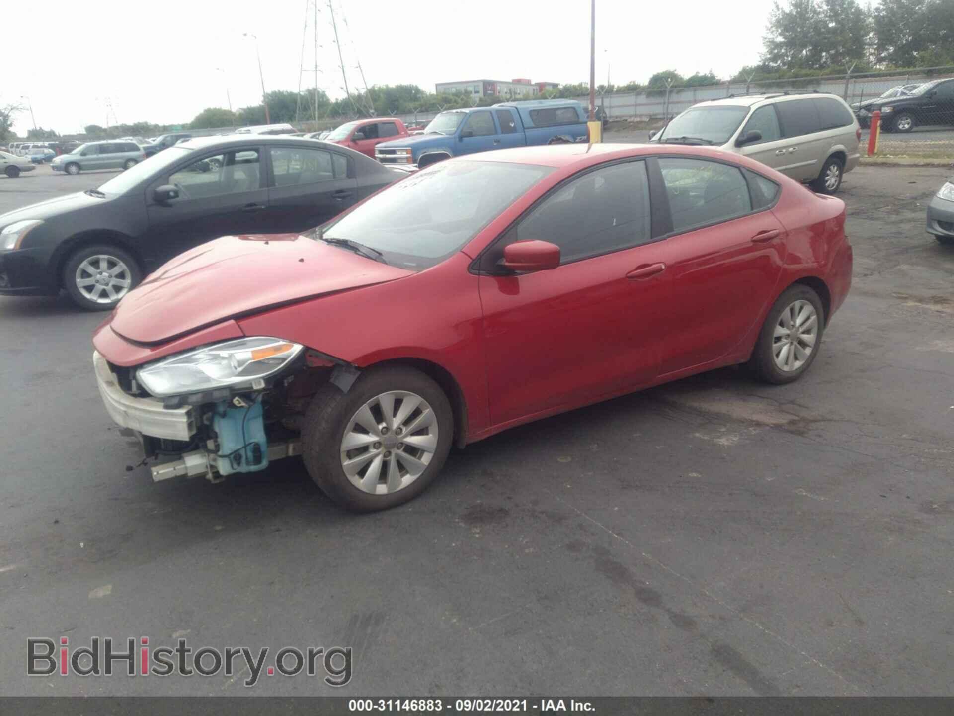 2014 DODGE DART - VIN: 1C3CDFDH7ED916859 - Photo 2
