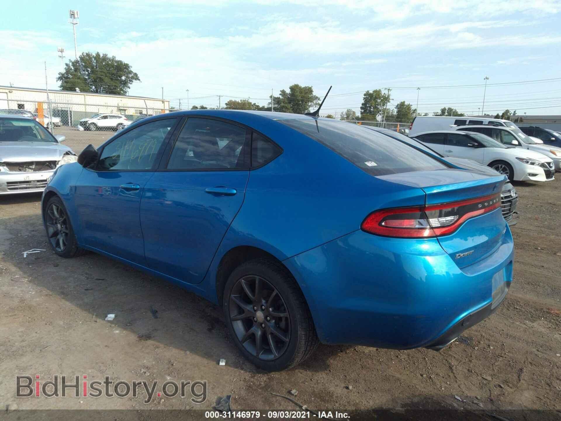2015 DODGE DART - VIN: 1C3CDFBB3FD391637 - Фото 3