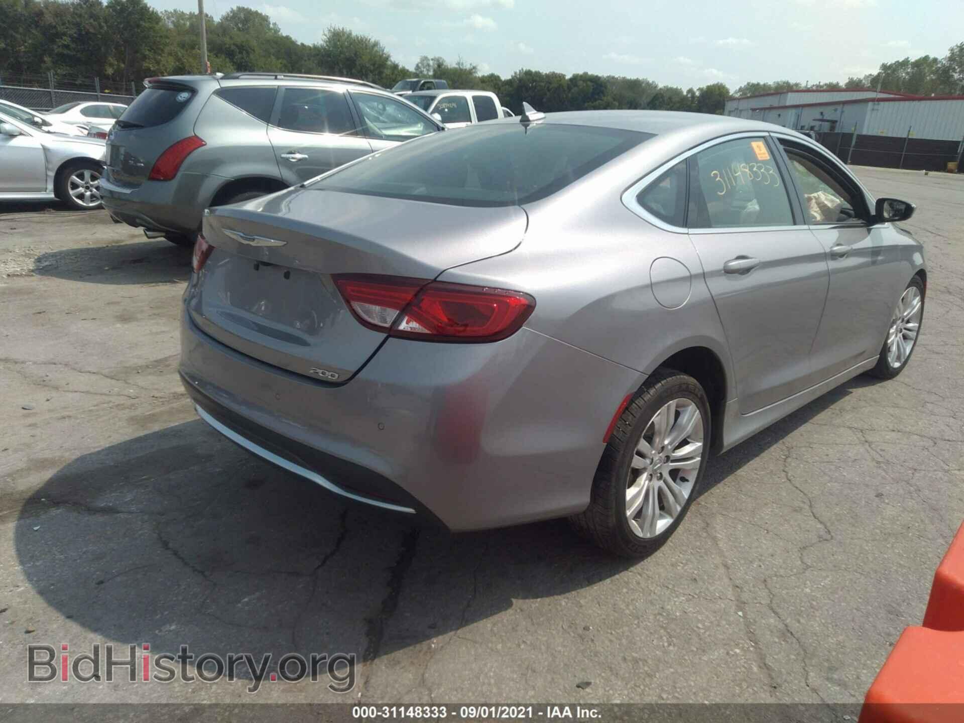 2015 CHRYSLER 200 - VIN: 1C3CCCAB4FN751141 - Фото 4