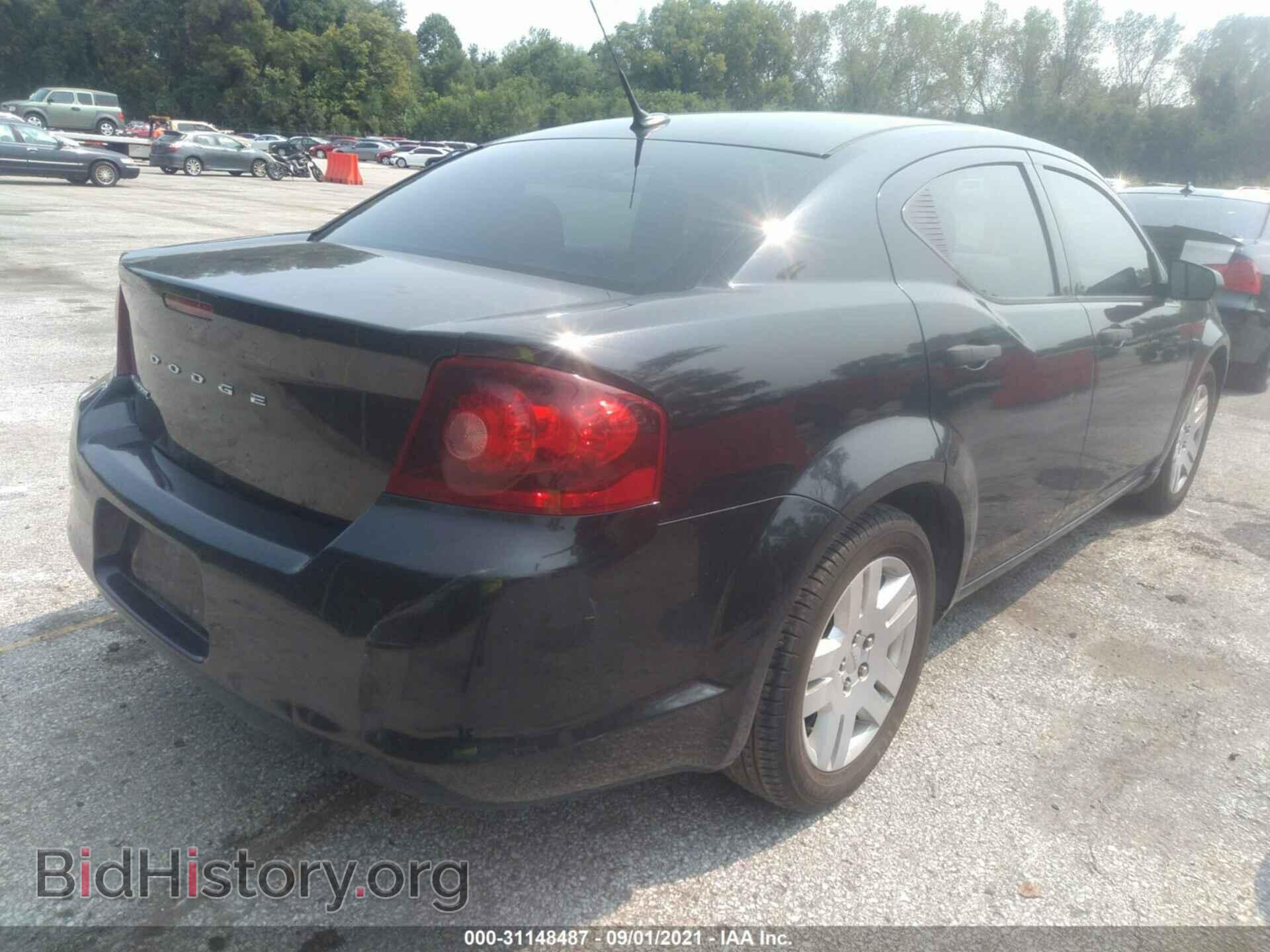 2011 DODGE AVENGER - VIN: 1B3BD4FB6BN518845 - Фото 4