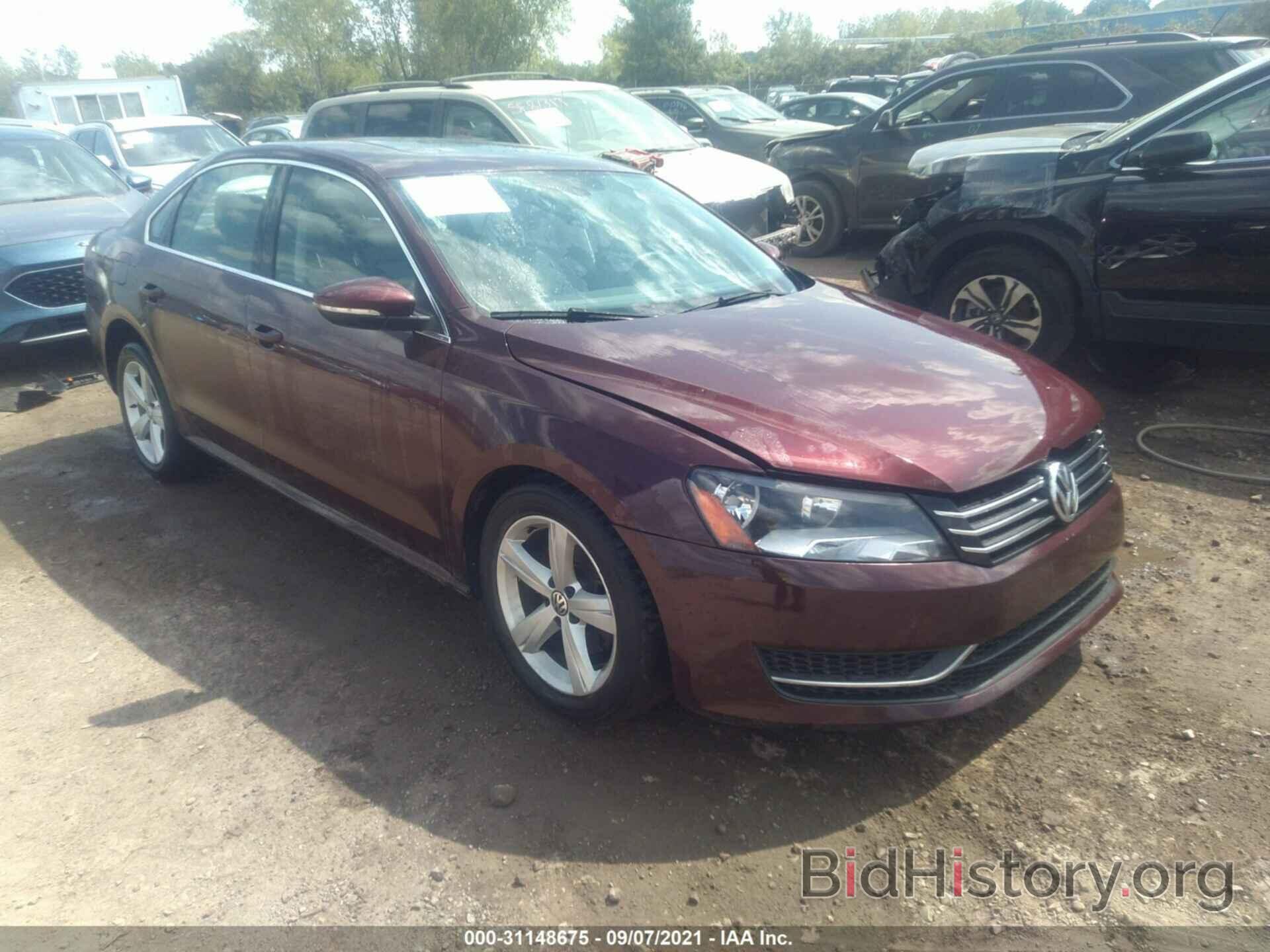 Photo 1VWBH7A39CC021223 - VOLKSWAGEN PASSAT 2012