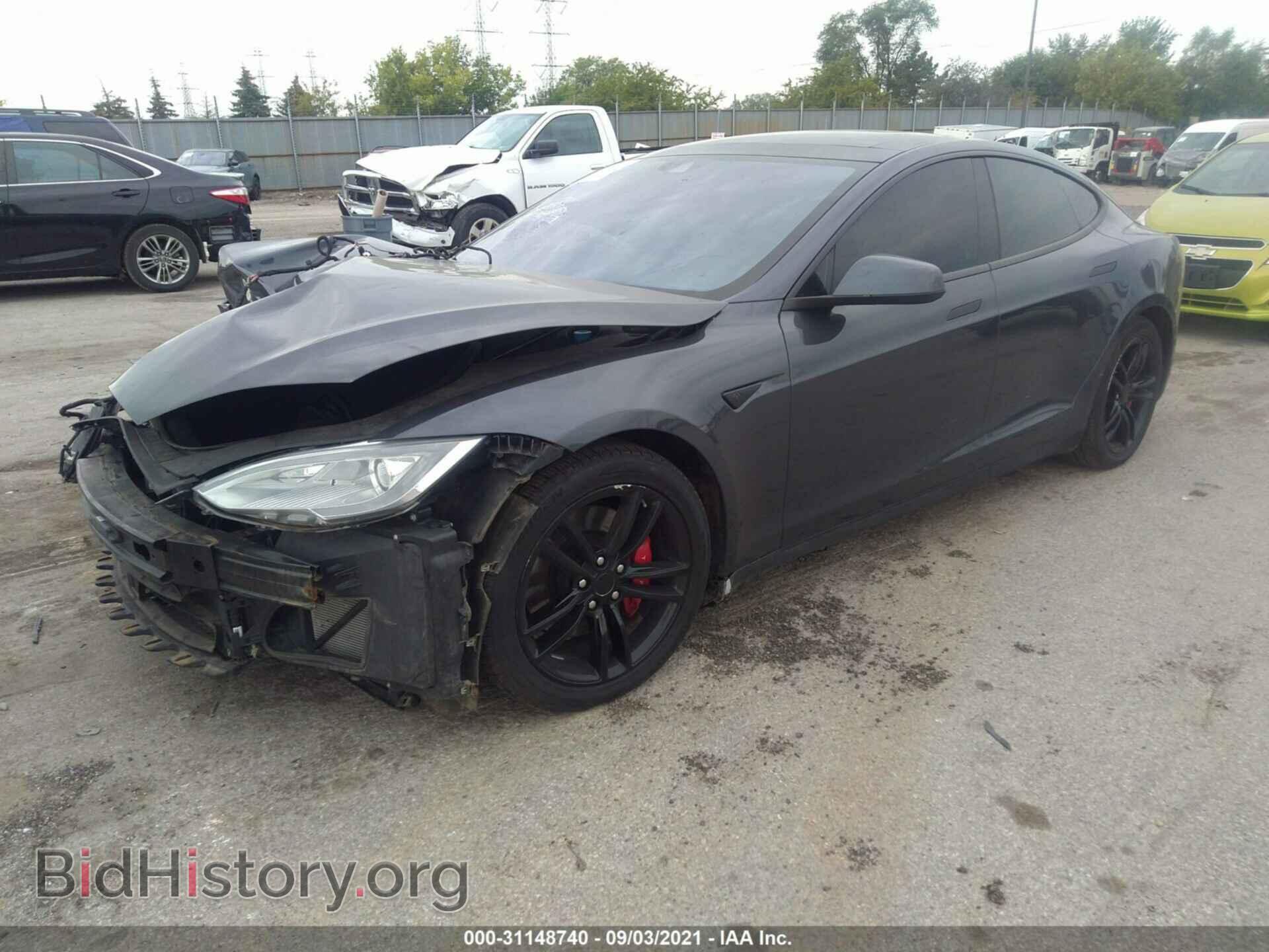 2015 TESLA MODEL S - VIN: 5YJSA1E29FF119665 - Фото 2