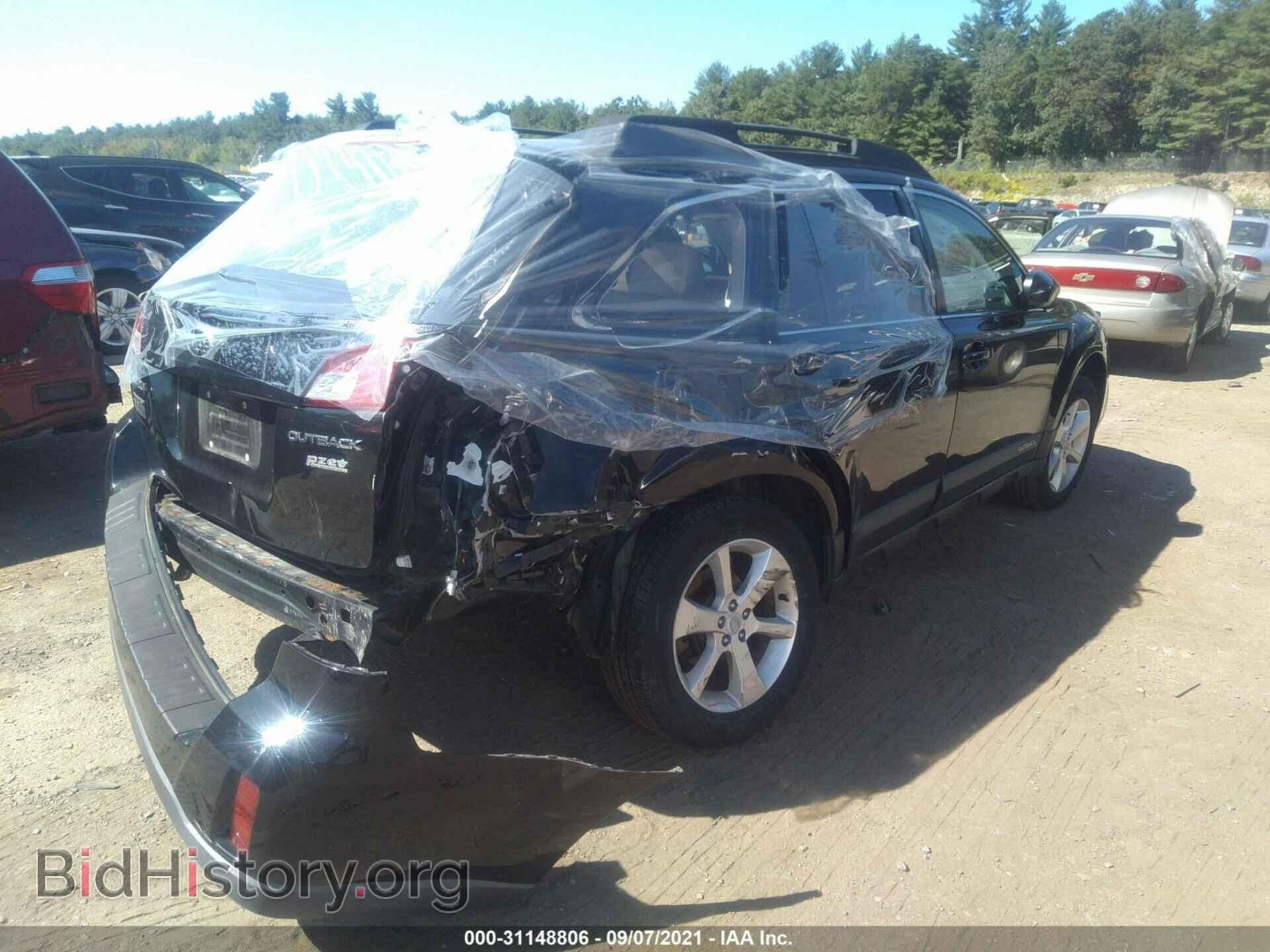 2013 SUBARU OUTBACK - VIN: 4S4BRBGC7D3311595 - Фото 4