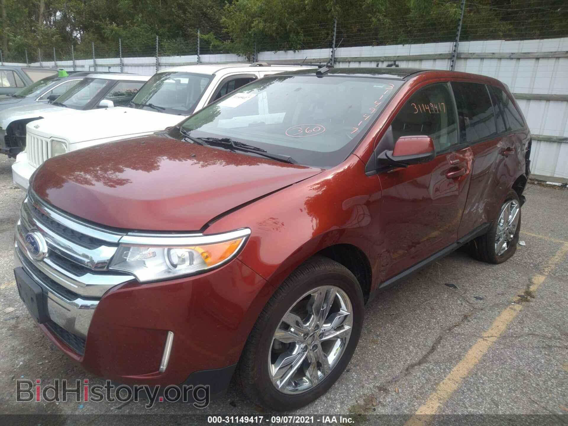 2014 FORD EDGE - VIN: 2FMDK4JC1EBB50406 - Фото 2