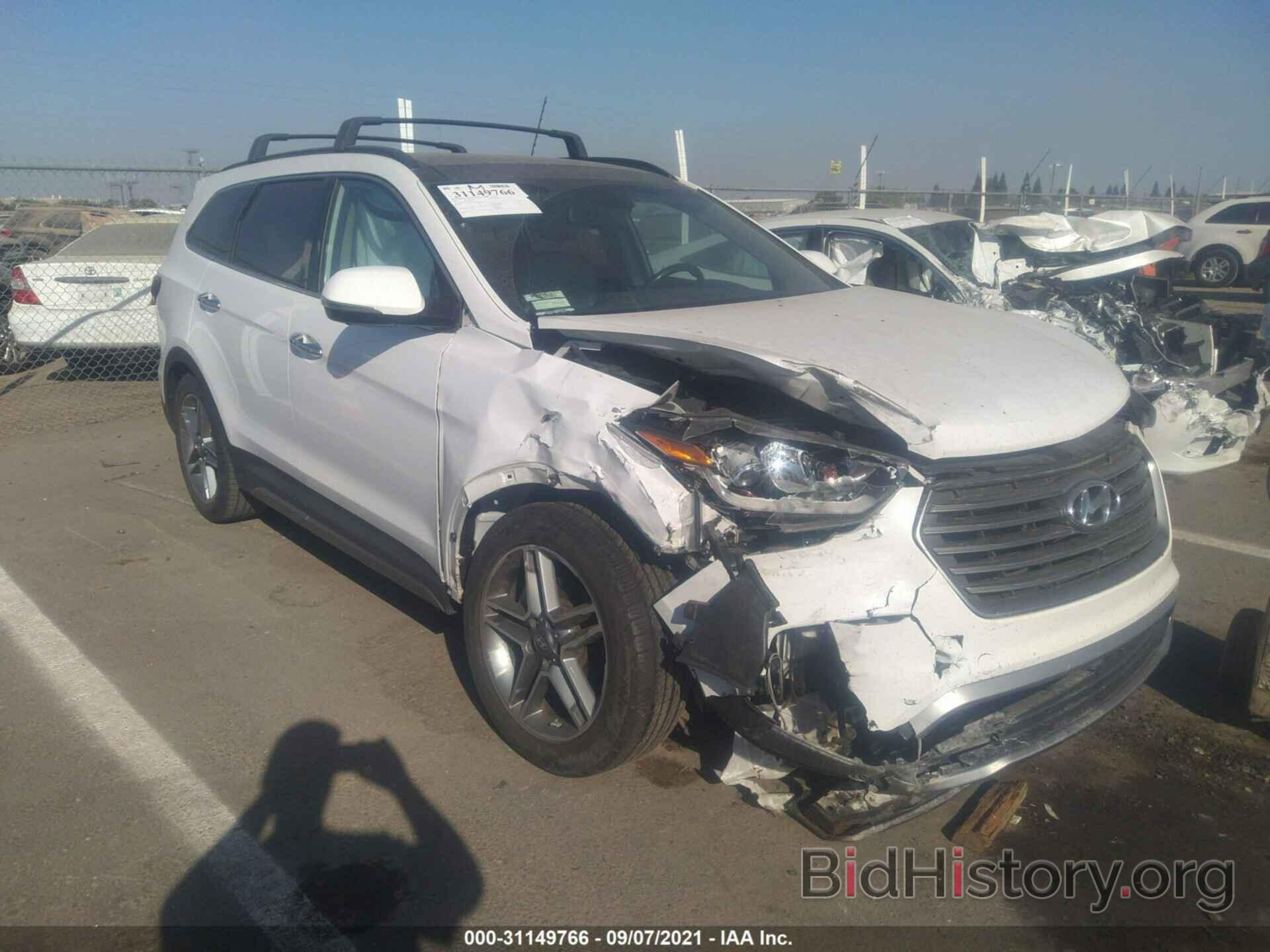 Photo KM8SR4HF9HU233759 - HYUNDAI SANTA FE 2017