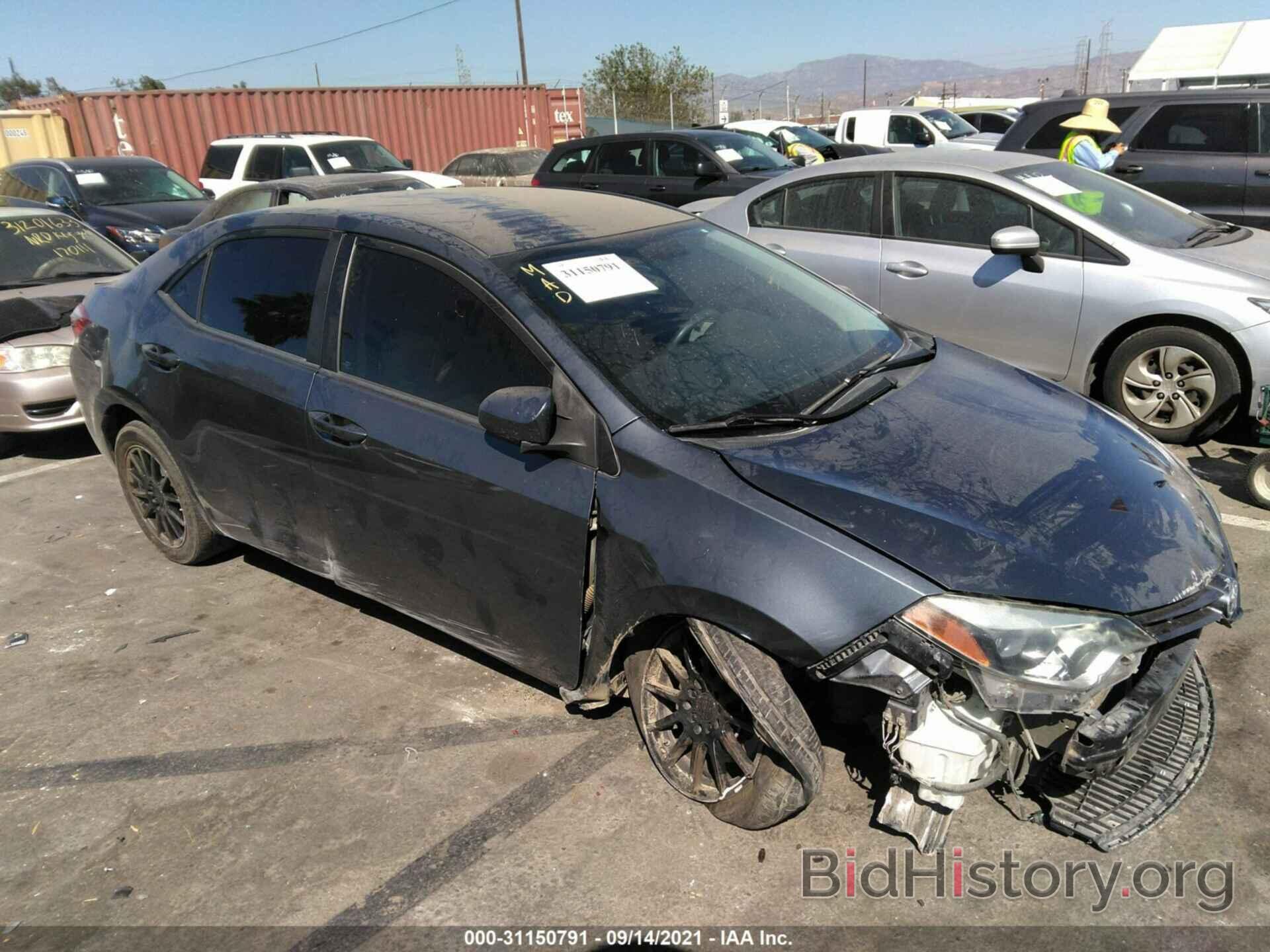 Photo 5YFBURHE7FP185518 - TOYOTA COROLLA 2015