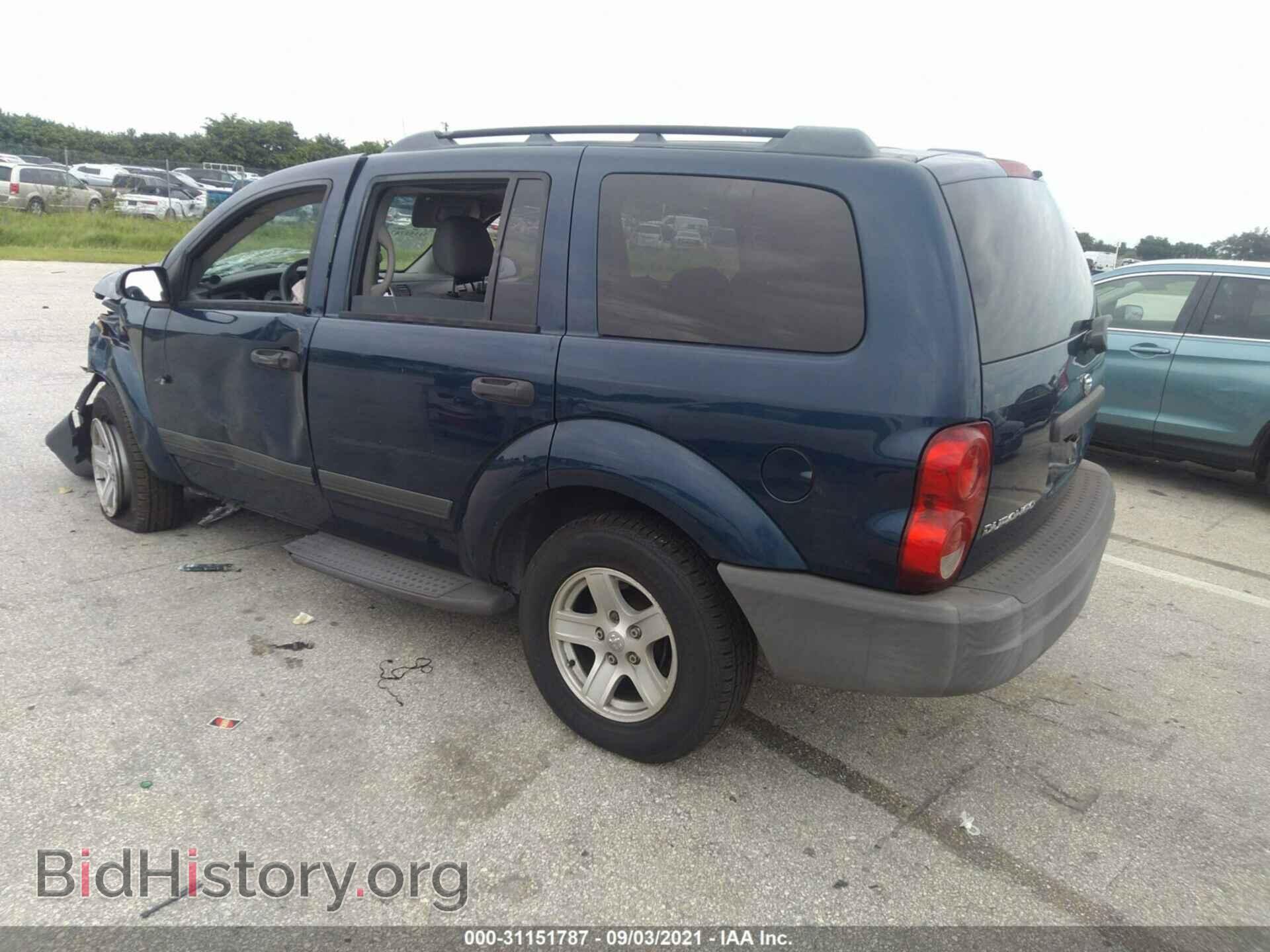 2006 DODGE DURANGO - VIN: 1D4HD38K26F117652 - Фото 3