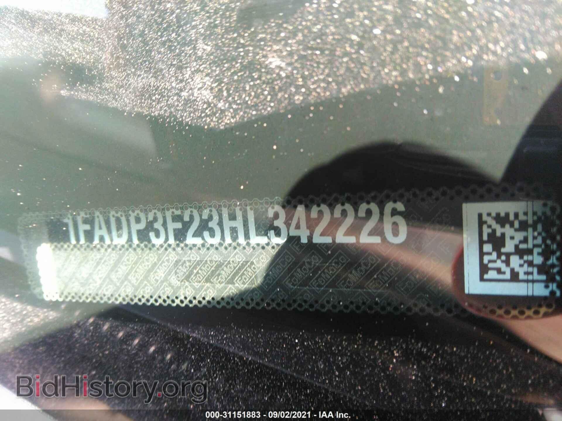 2017 FORD FOCUS - VIN: 1FADP3F23HL342226 - Фото 9