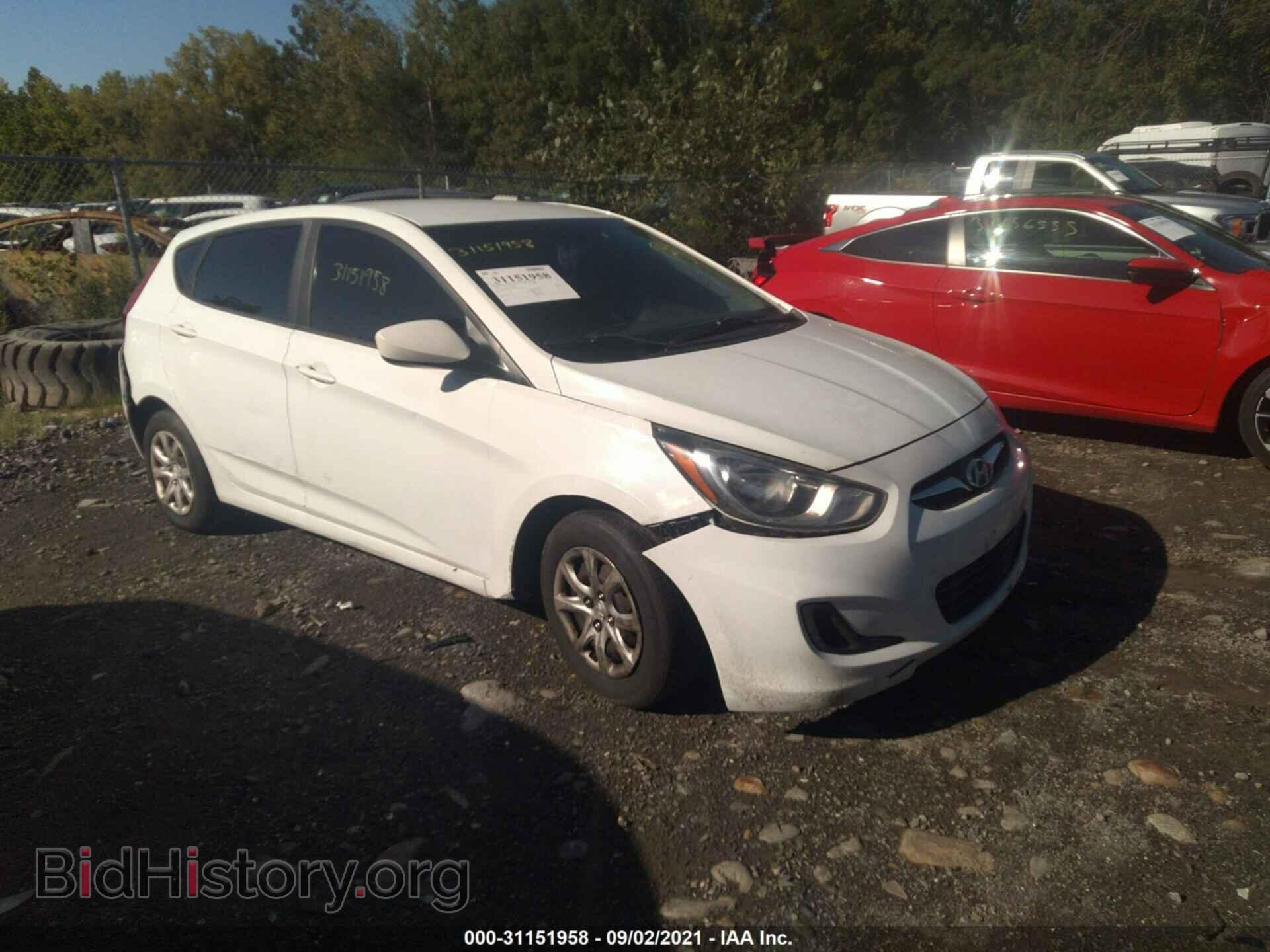 Фотография KMHCT5AE9CU044194 - HYUNDAI ACCENT 2012