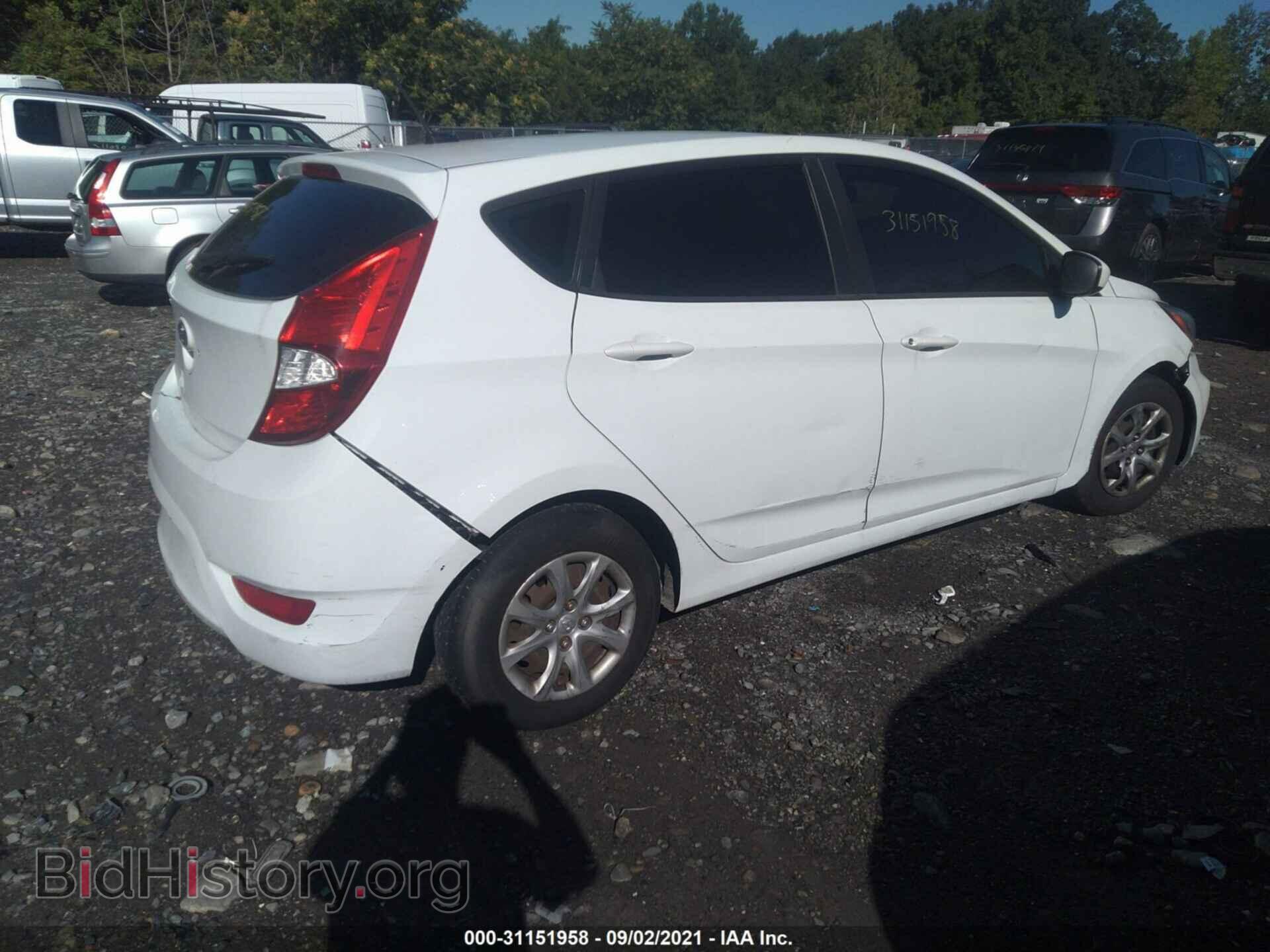 2012 HYUNDAI ACCENT - VIN: KMHCT5AE9CU044194 - Photo 4