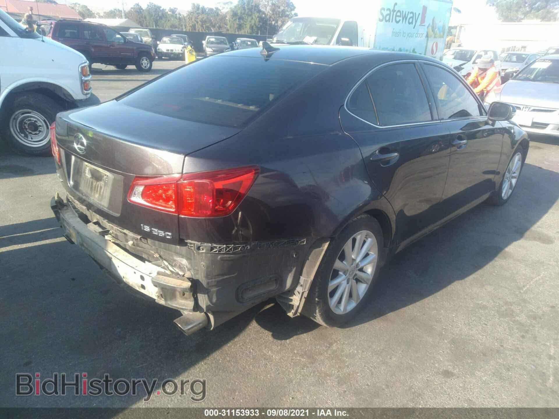 2009 LEXUS IS 250 - VIN: JTHBK262092093237 - Фото 4