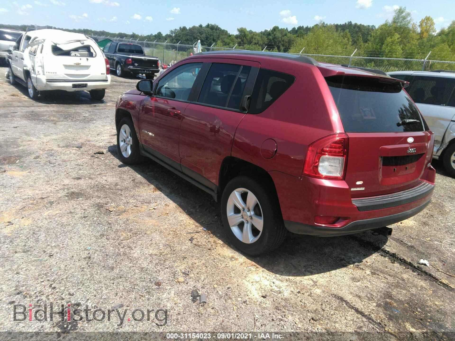 2013 JEEP COMPASS - VIN: 1C4NJCEB6DD109379 - Фото 3