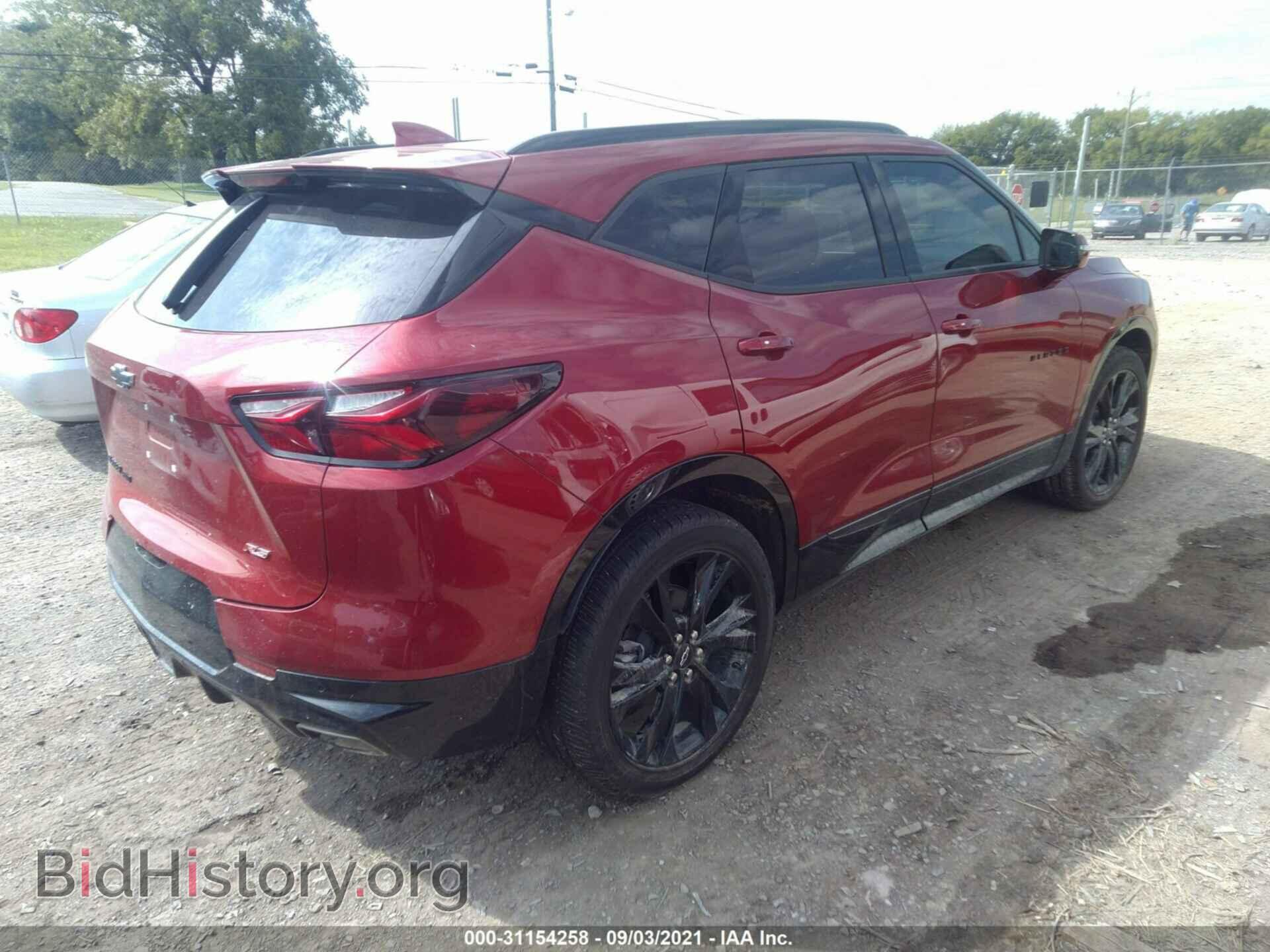 2021 CHEVROLET BLAZER - VIN: 3GNKBKRS5MS520865 - Фото 4