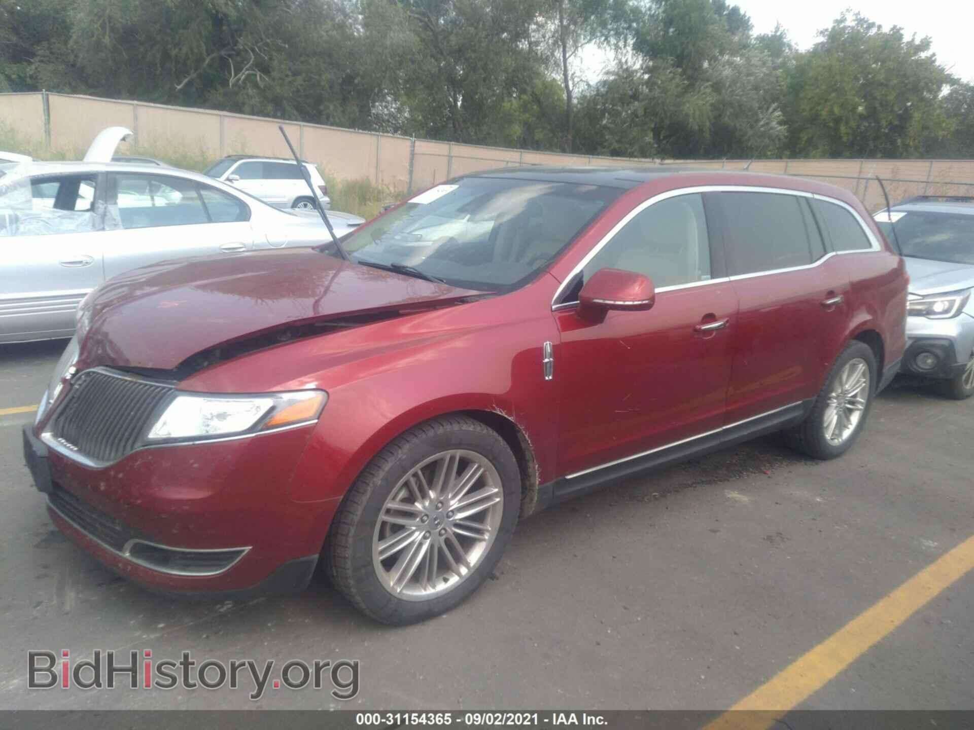 2013 LINCOLN MKT - VIN: 2LMHJ5AT4DBL56686 - Фото 2