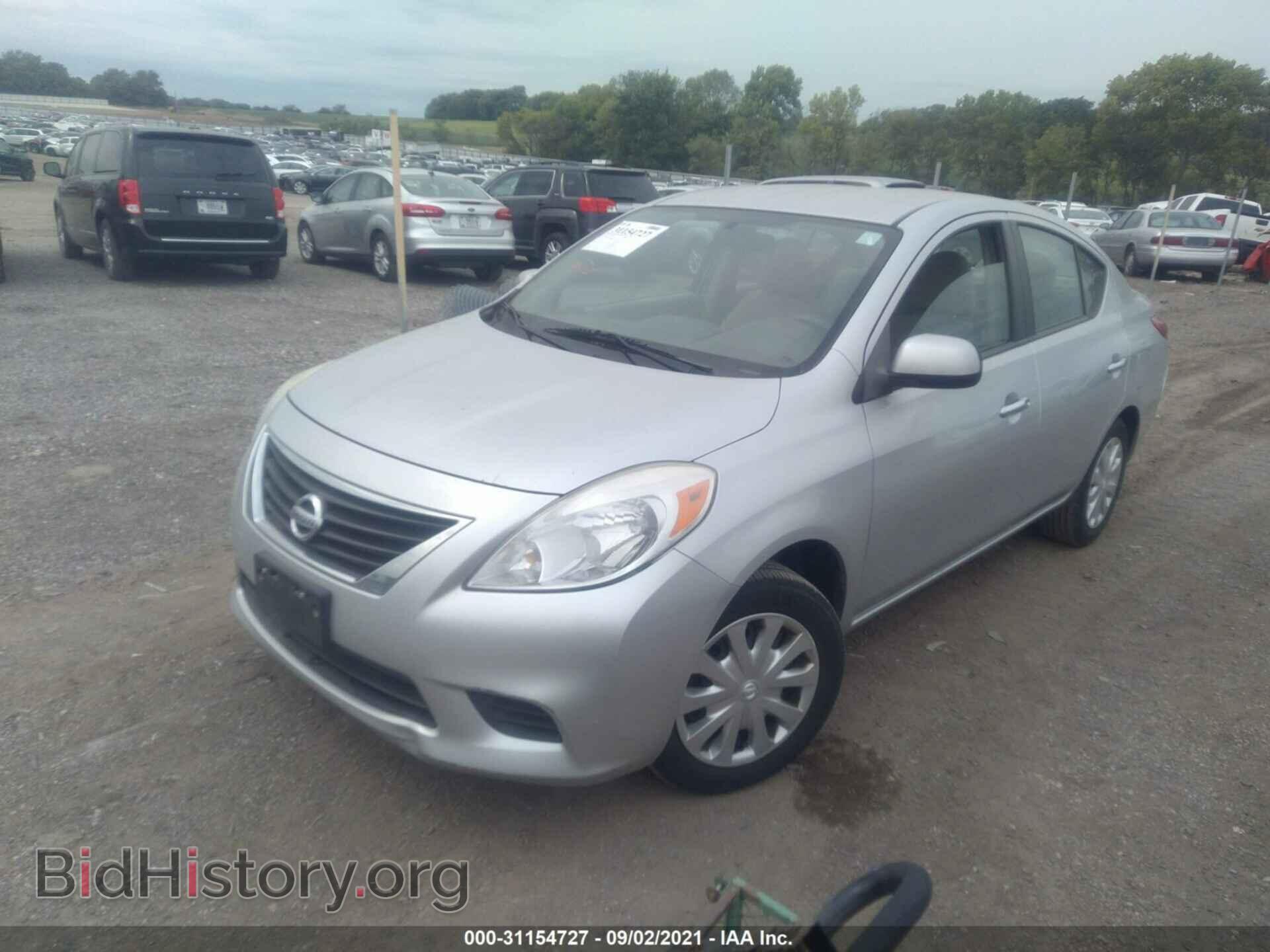 2012 NISSAN VERSA - VIN: 3N1CN7AP4CL848542 - Фото 2