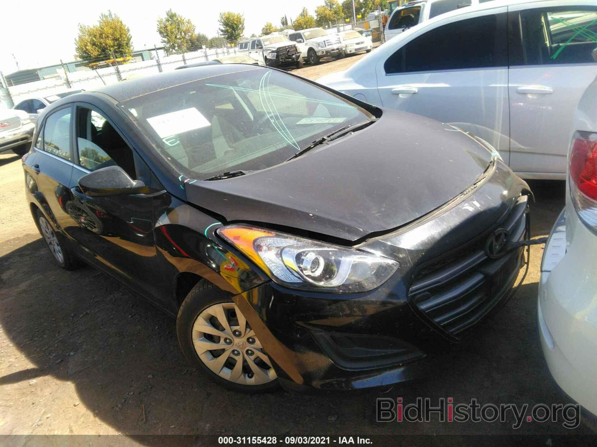 Photo KMHD35LH2GU321382 - HYUNDAI ELANTRA GT 2016