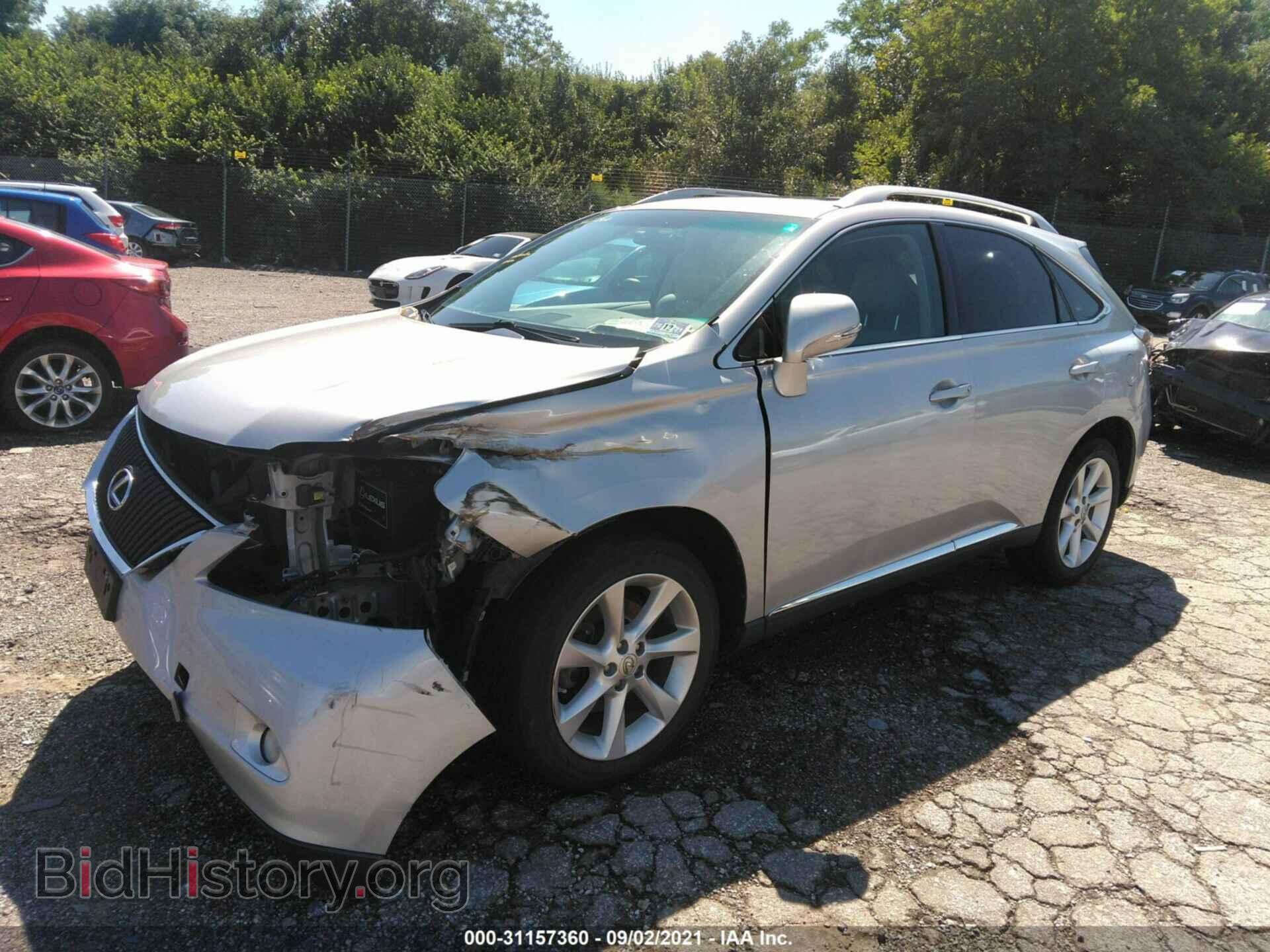2011 LEXUS RX 350 - VIN: 2T2BK1BA6BC083842 - Фото 2